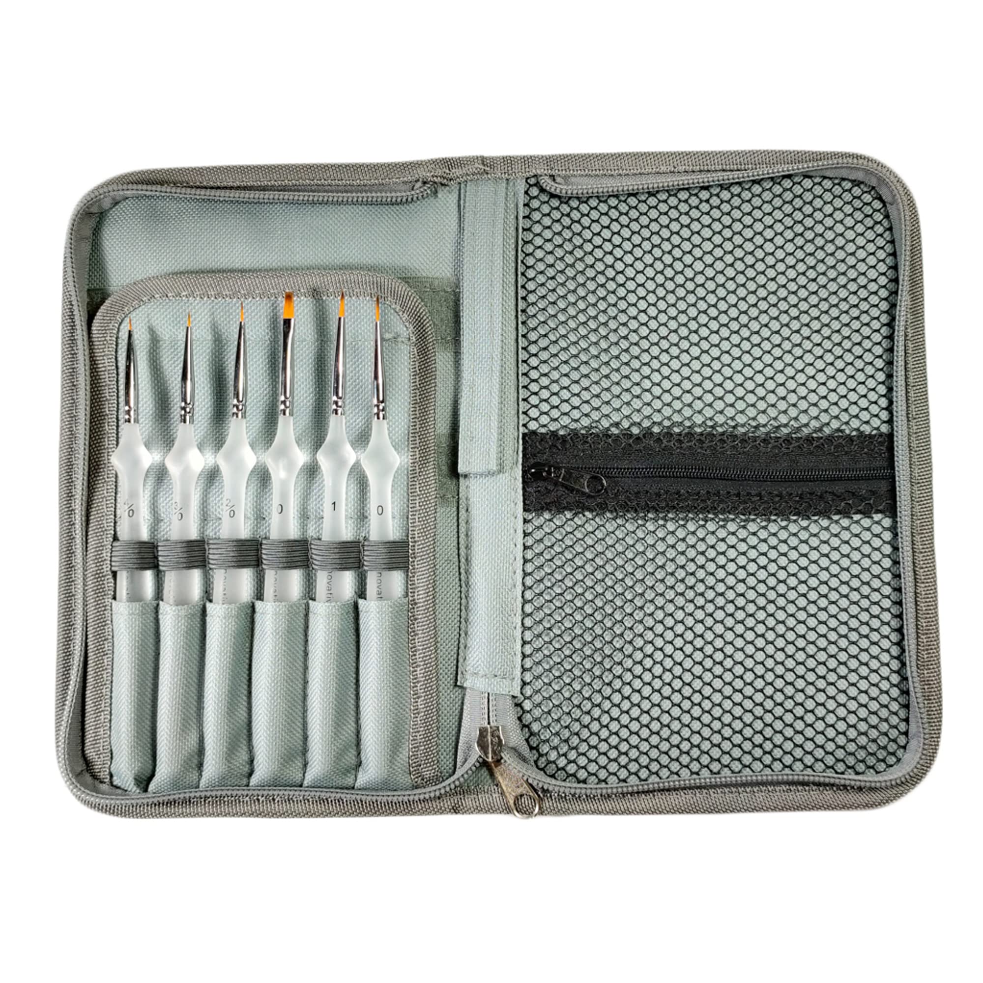 Innovative Sugarworks 6 Piece Fine Detail Artists' Brush Set With Case