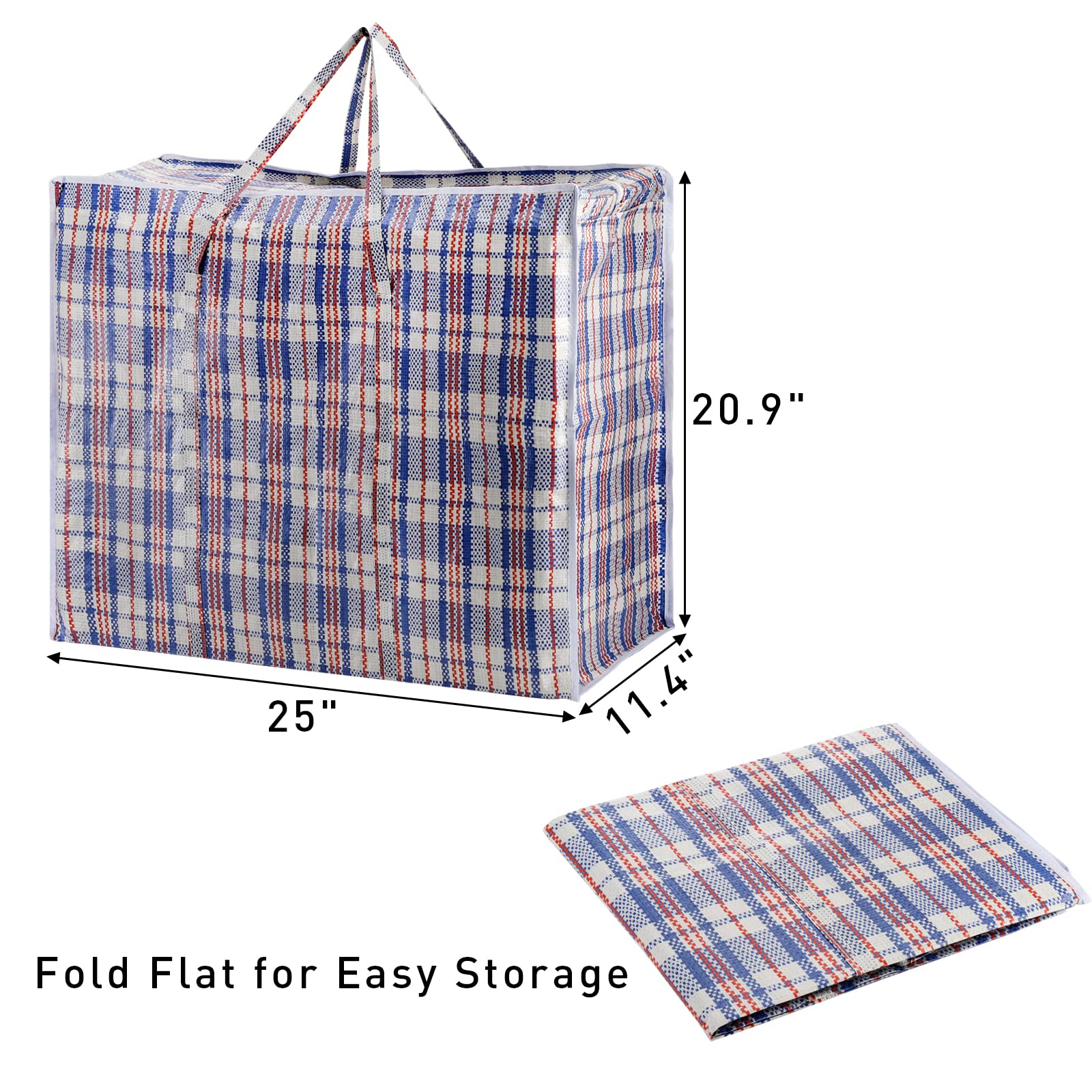 Hiceeden 9 Pack 108L Checkered Moving Storage Bags, Extra Large Travel Plaid Bag Alternative To Moving Boxes, Dorm Laundry Tote
