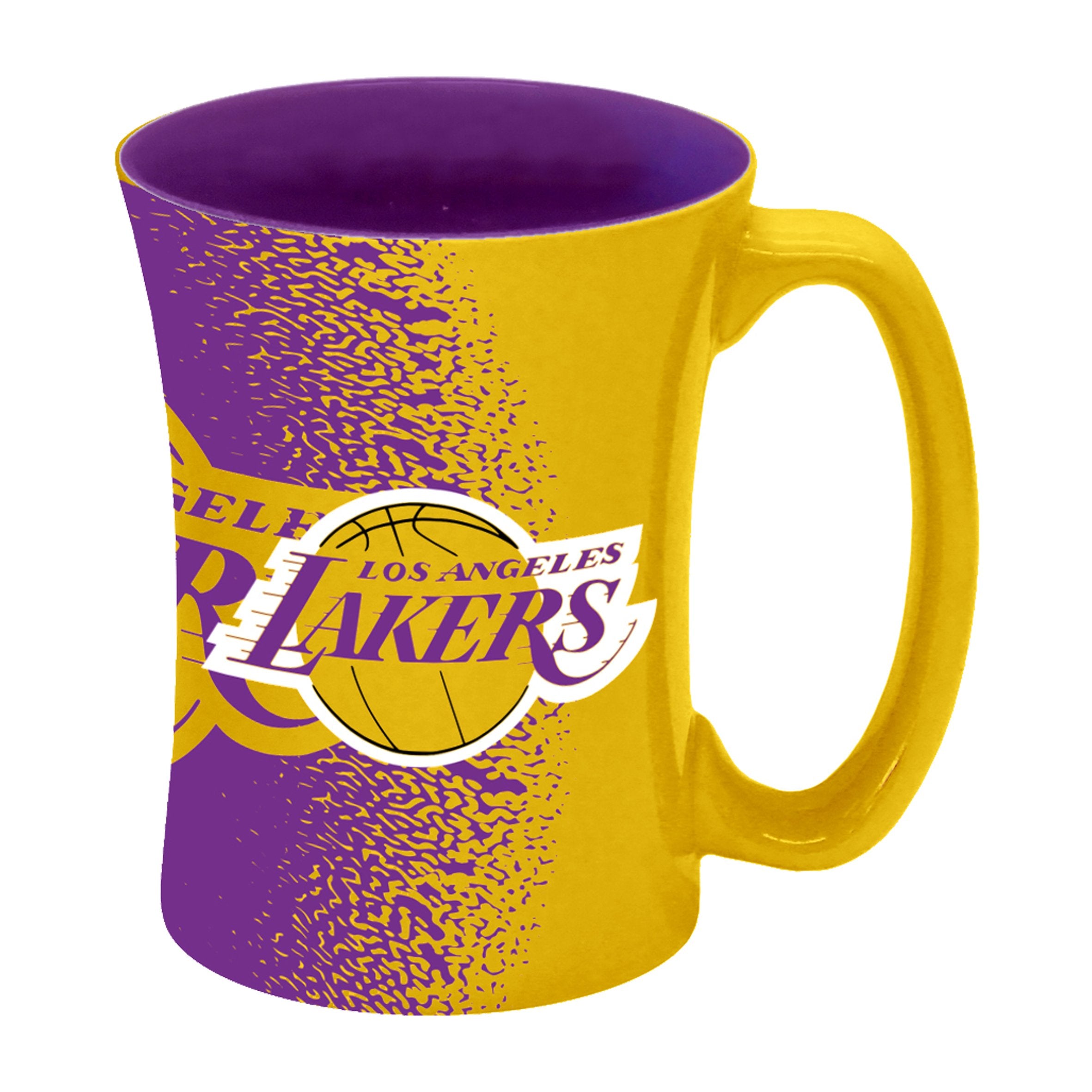 Nba Los Angeles Lakers Sculpted Mocha Mug, 14-Ounce