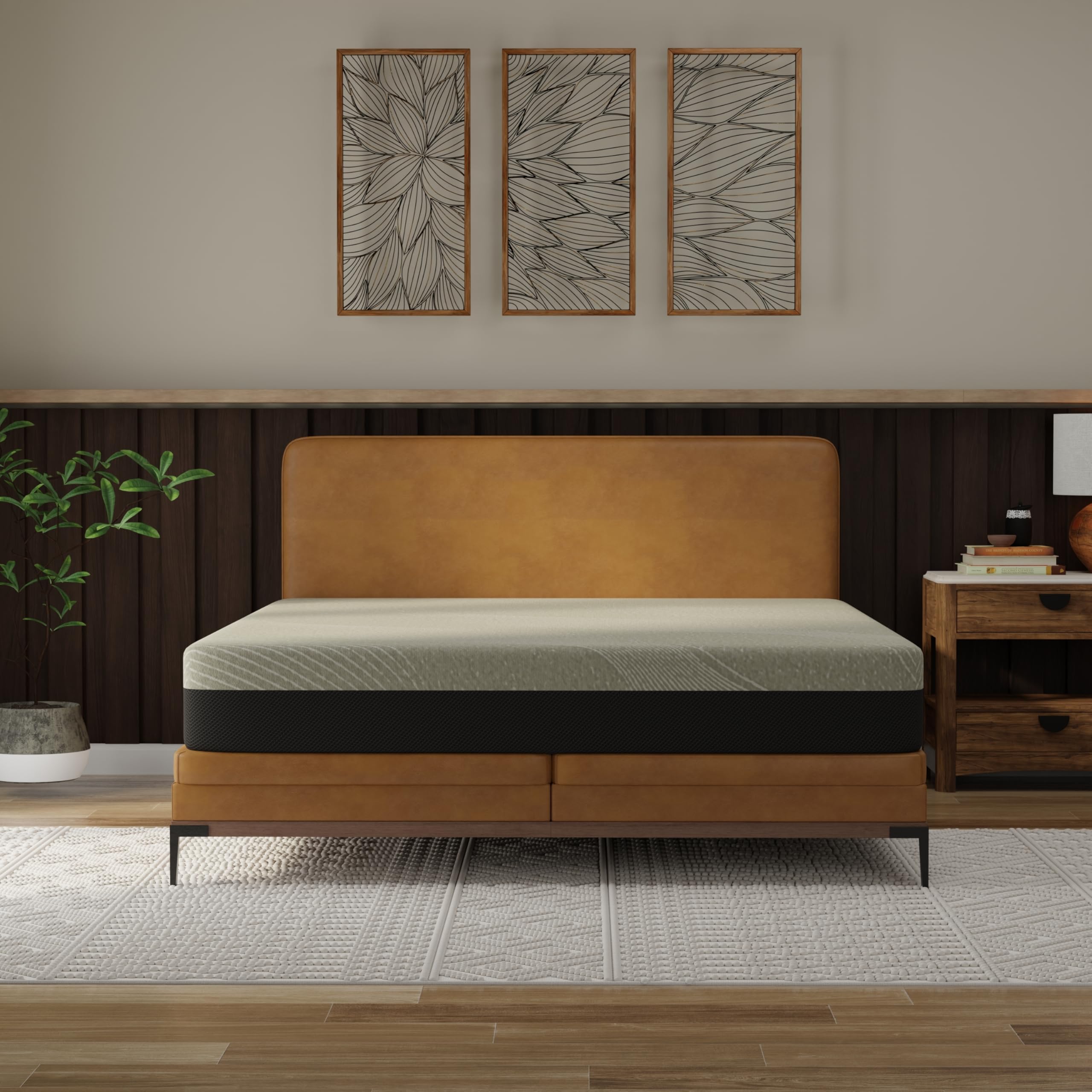 Omne Sleep comfort Series Twin Medium gel Memory Foam Tight Top 10 Inch Mattress(D0102H7BSRJ)