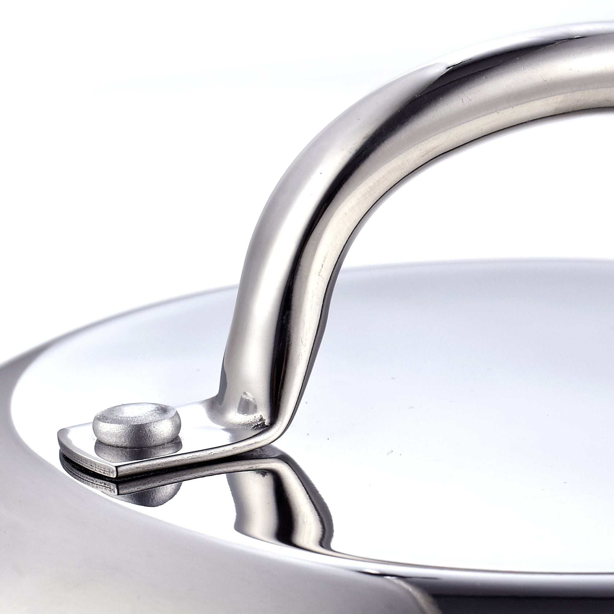 Cook N Home 9.5-Inch Stainless Steel Grill Cooking Steaming Dome Lid, Model 02557