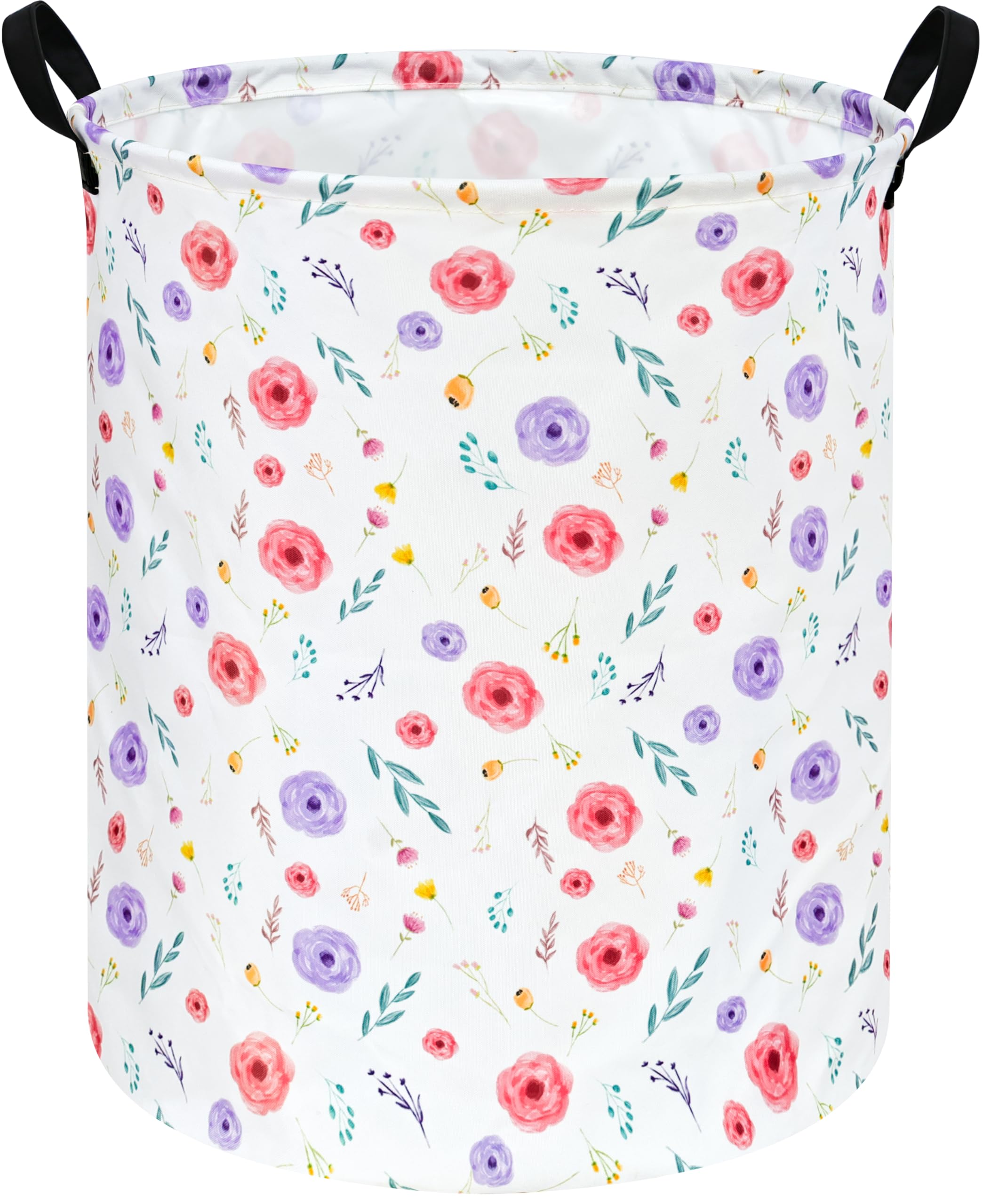 Kunro Laundry Basket Nursery Hamper Kids Storage Bin Baby Toy Organizer Box Mother'S Day Gift Basket For Room Decor