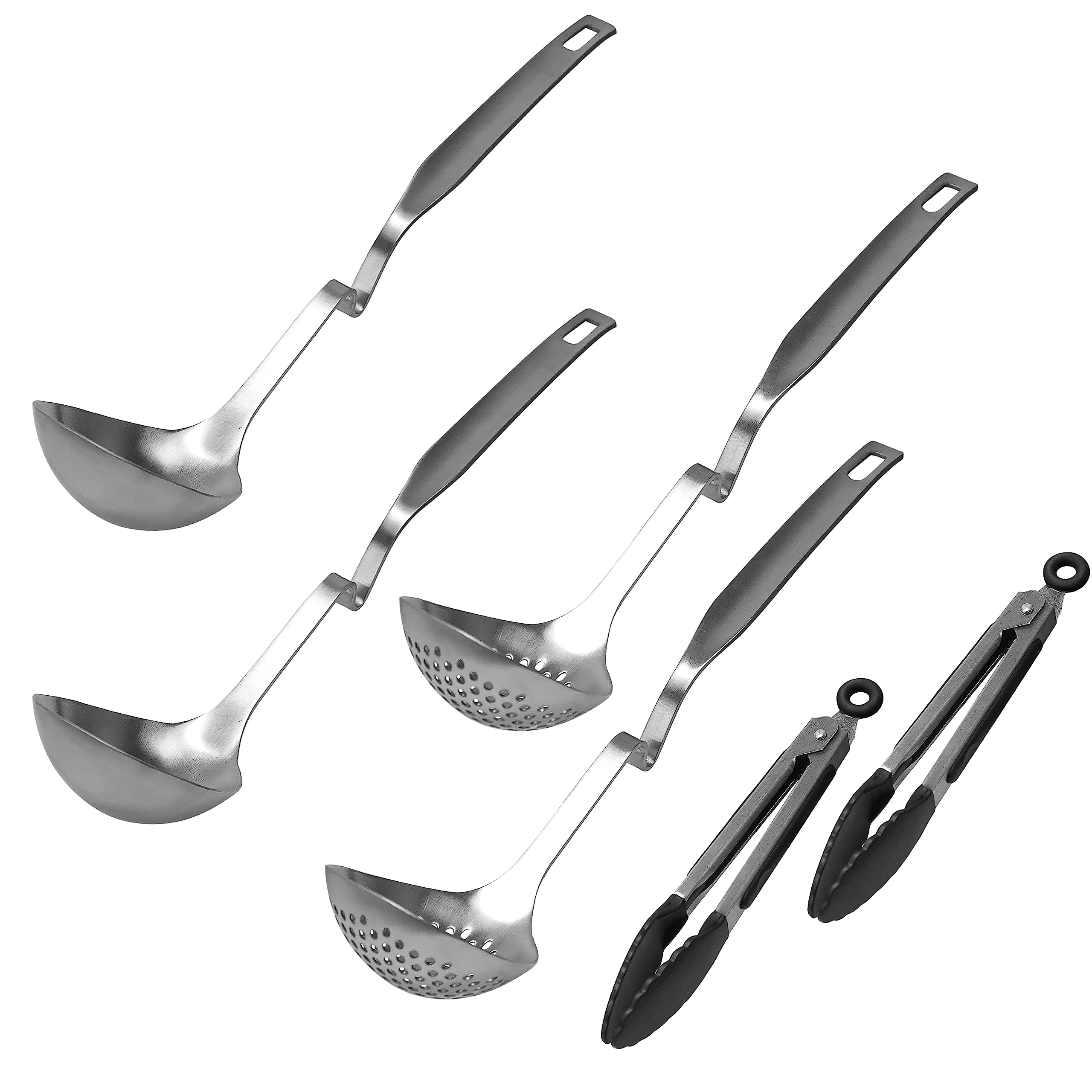 Hot Pot Ladle Set Hot Pot Spoon Hot Pot Strainer Scoops Hot Pot Accessories Kit Shabu Shabu Strainer Spoon Shabu Shabu Utensils