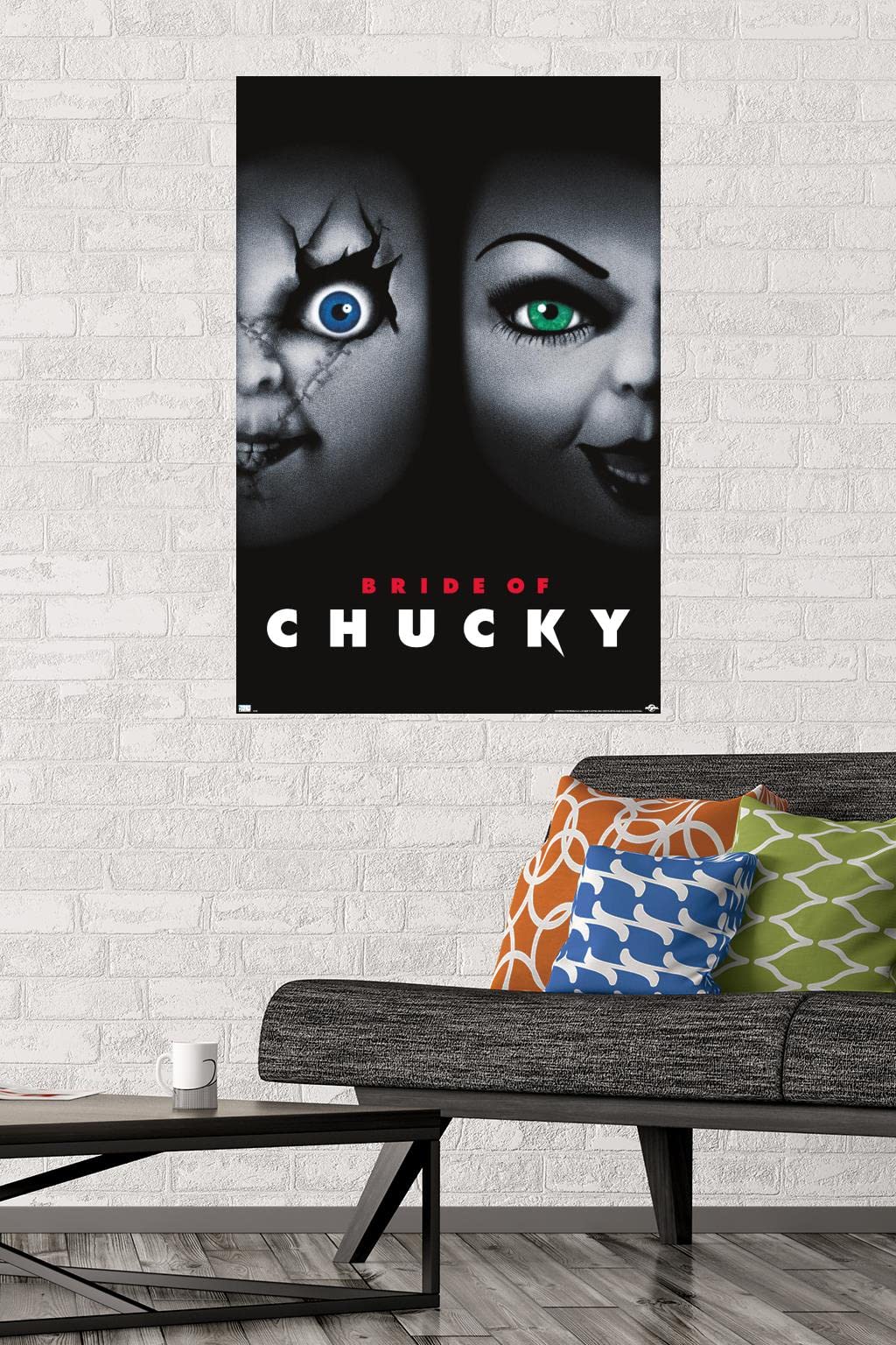 Trends International Child'S Play: Bride Of Chucky - One Sheet Wall Poster, 22.375'' X 34'', Unframed Version