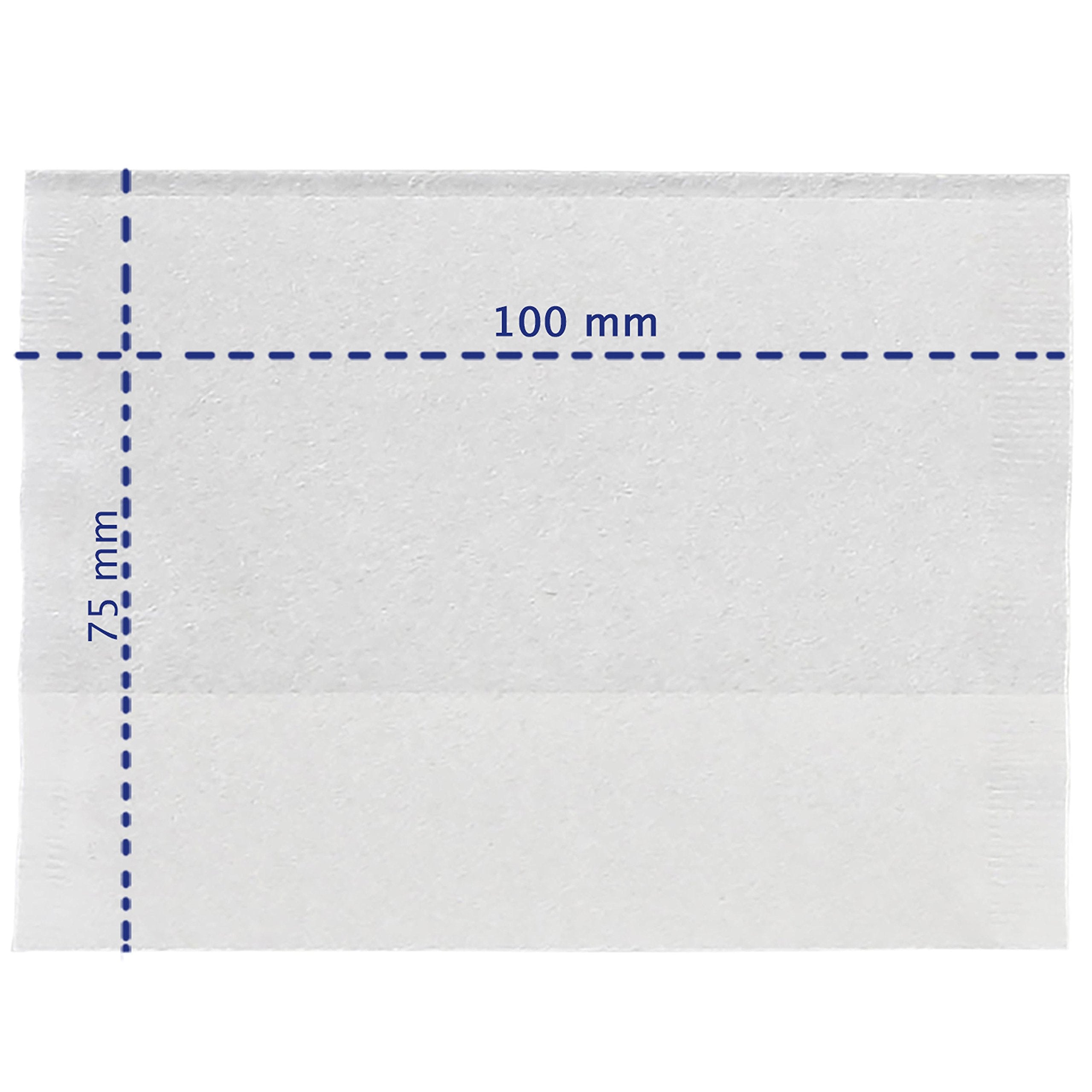 finum® 100 Biodegradable Tea Filters + Stick Tea Bags for Loose Tea, Medium, White, Model 63/421.55.00
