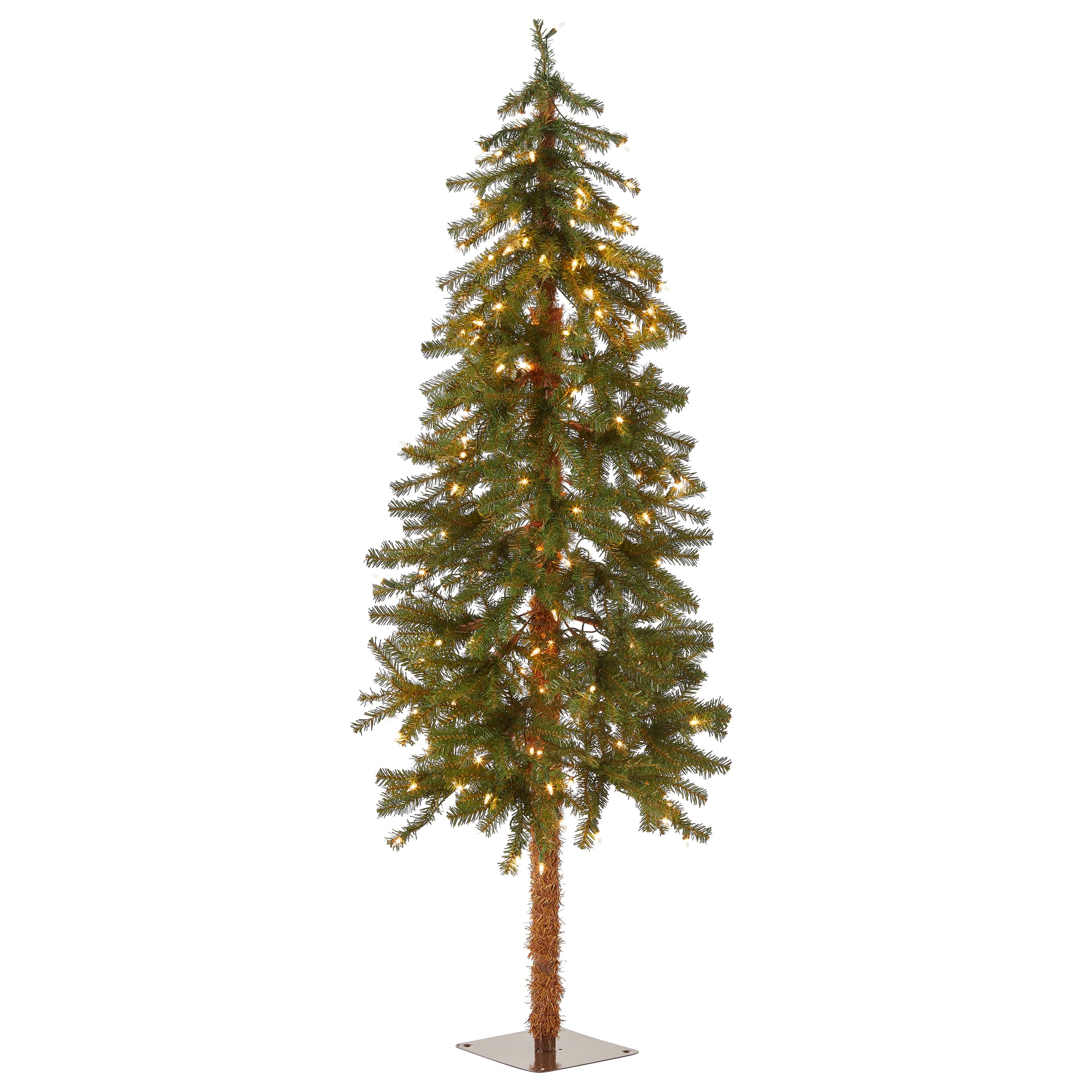 National Tree 6 Foot Hickory Cedar Tree with 200 Clear Lights (CED11-50LO)