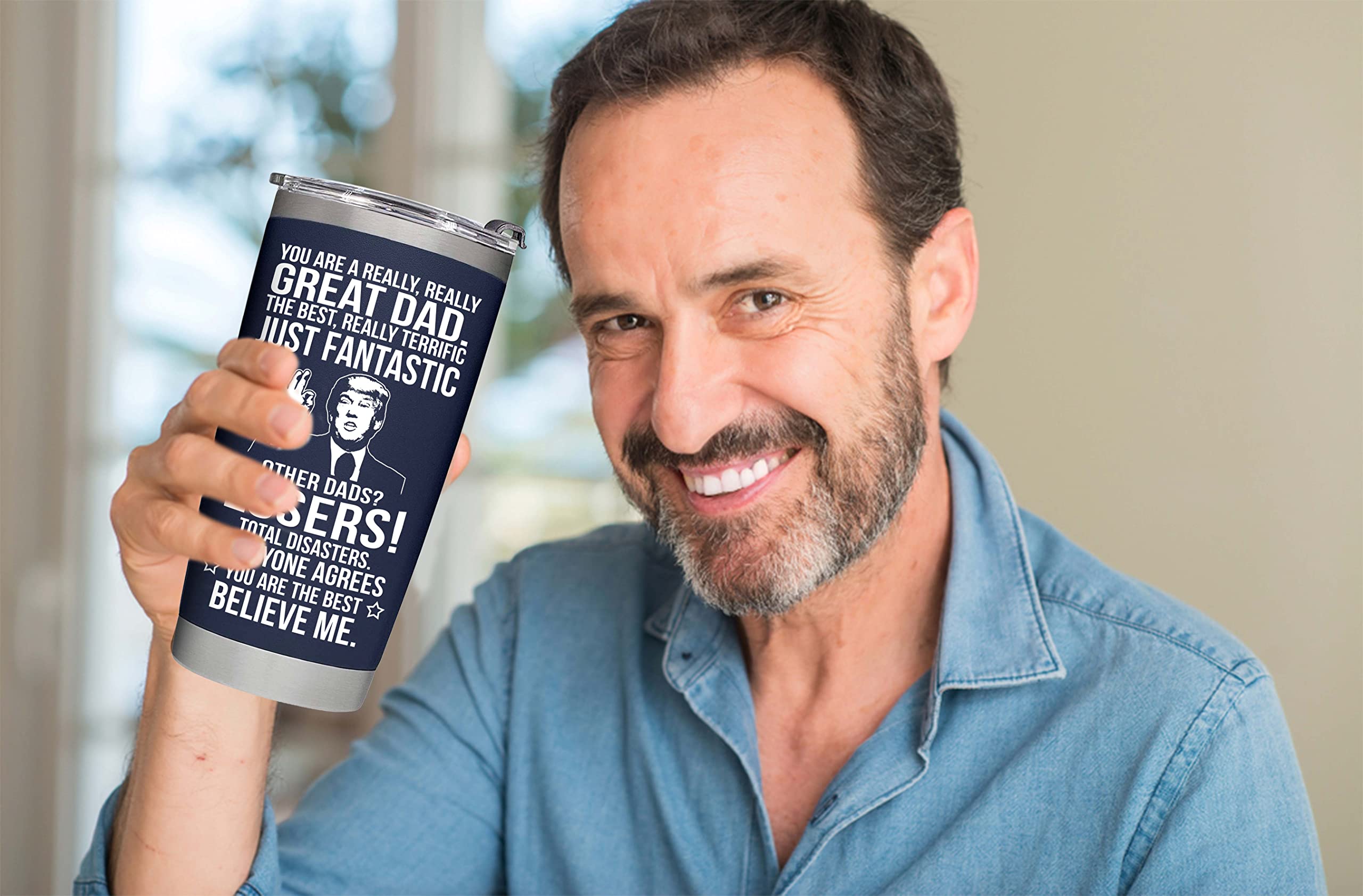 Bethegift Gifts For Dad From Daughter, Son, Kids - Dad Gifts For Christmas, Fathers Day - Present For Dad - Birthday Gifts For D