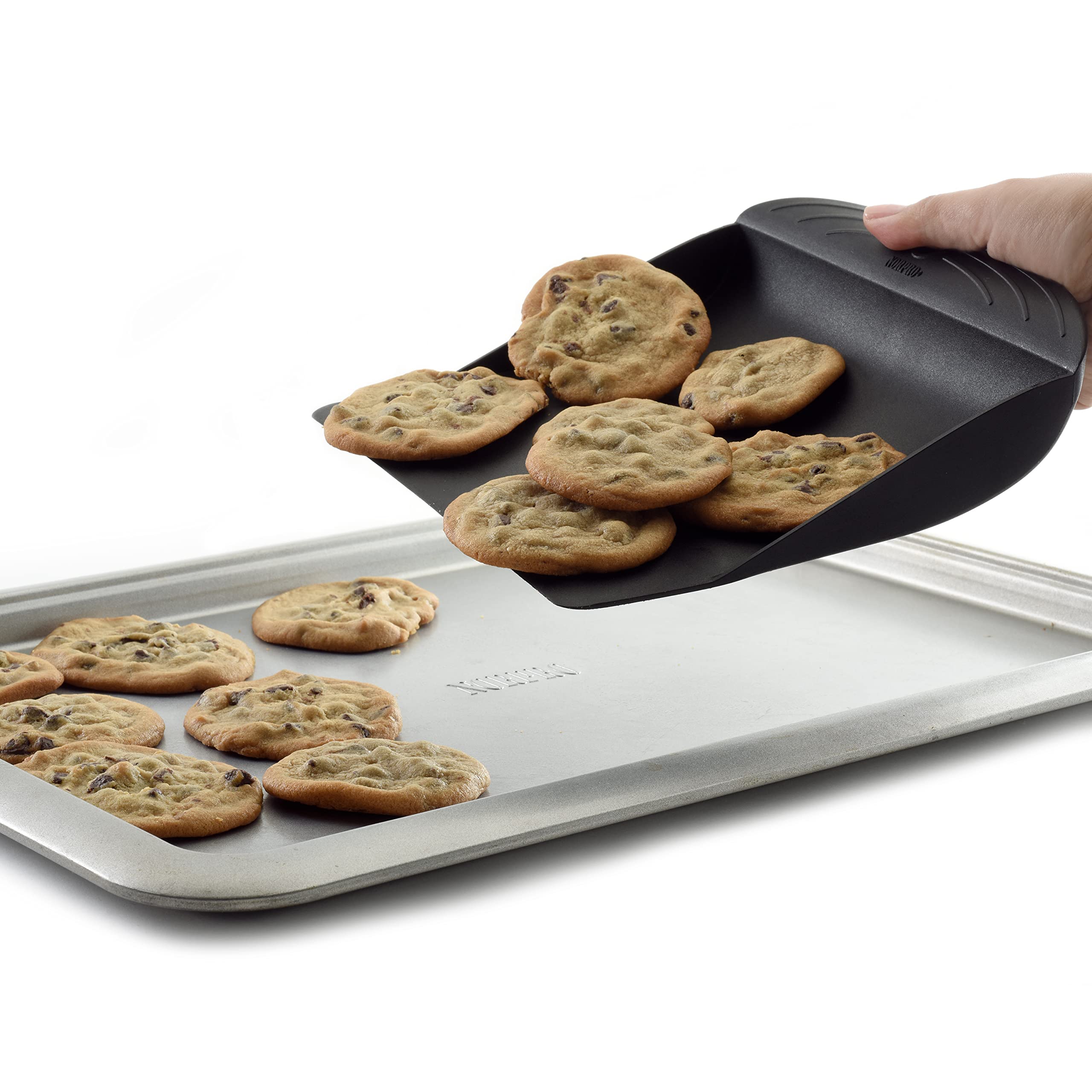 Norpro Mega Scoop/Spatula, Black Large
