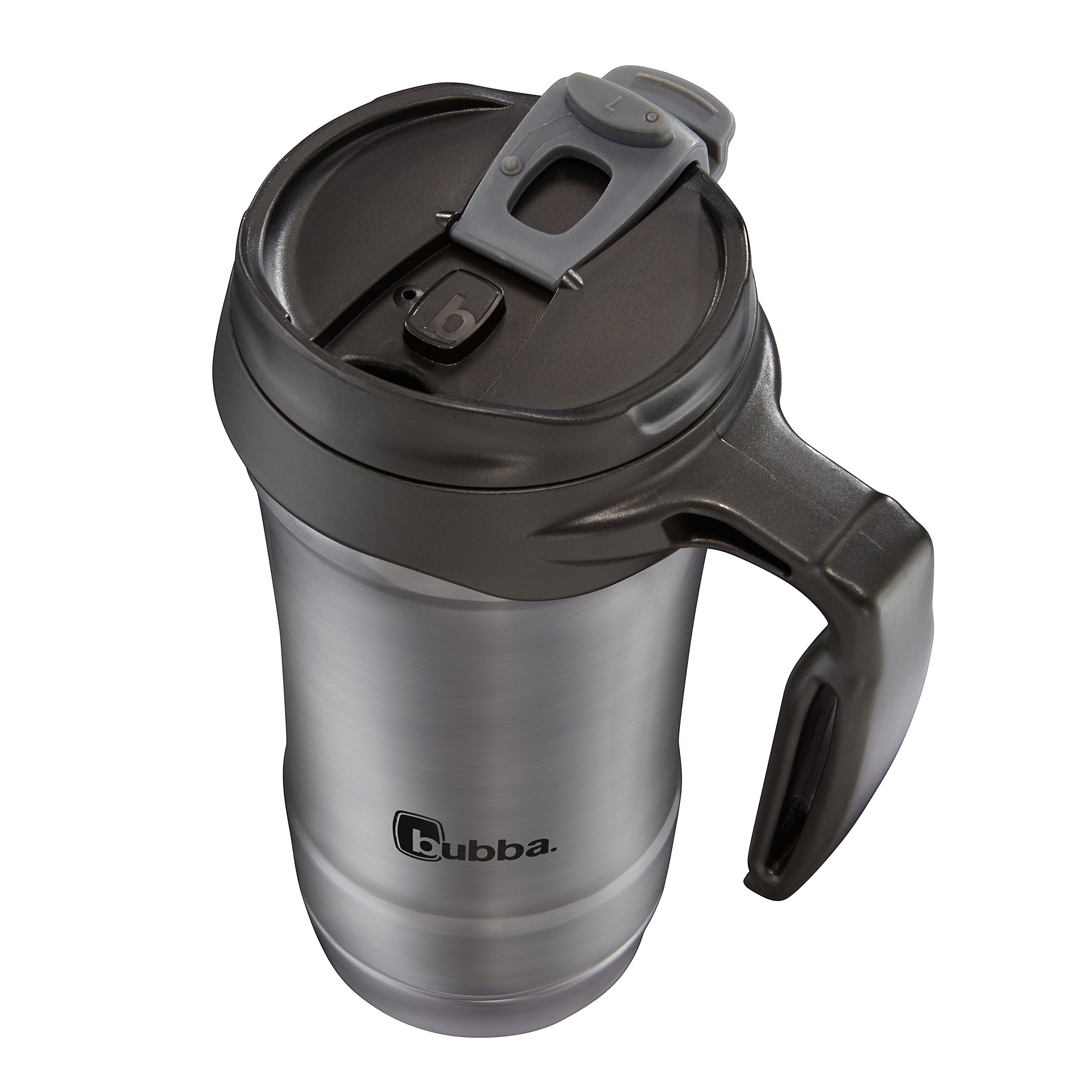 Bubba HERO 18 oz Vacuum-Insulated Travel Mug with Handle, Gunmetal, Model 20087