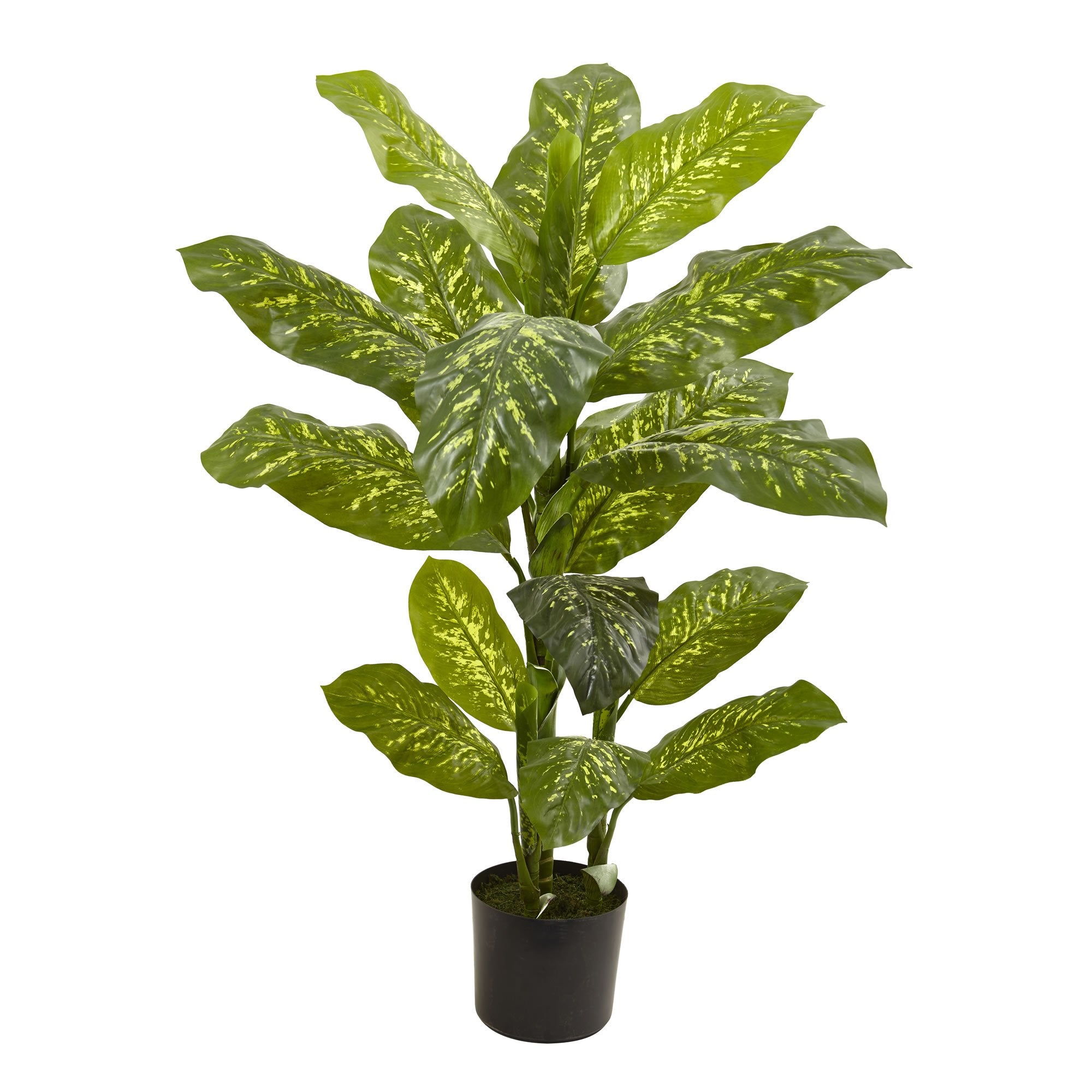 Nearly Natural 4ft. Dieffenbachia Plant (Real Touch)