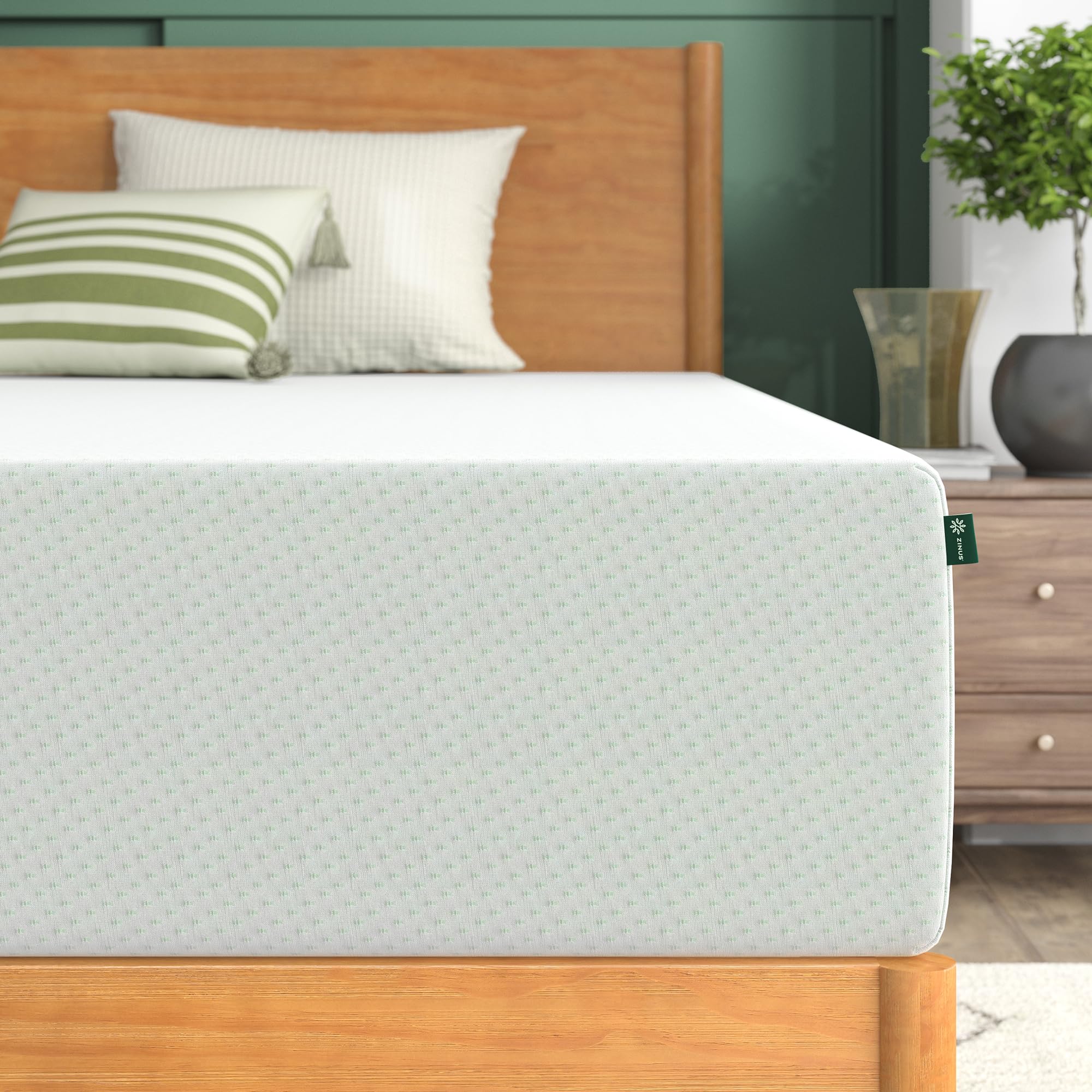 ZINUS Memory Foam 12 Inch Green Tea Mattress, California King