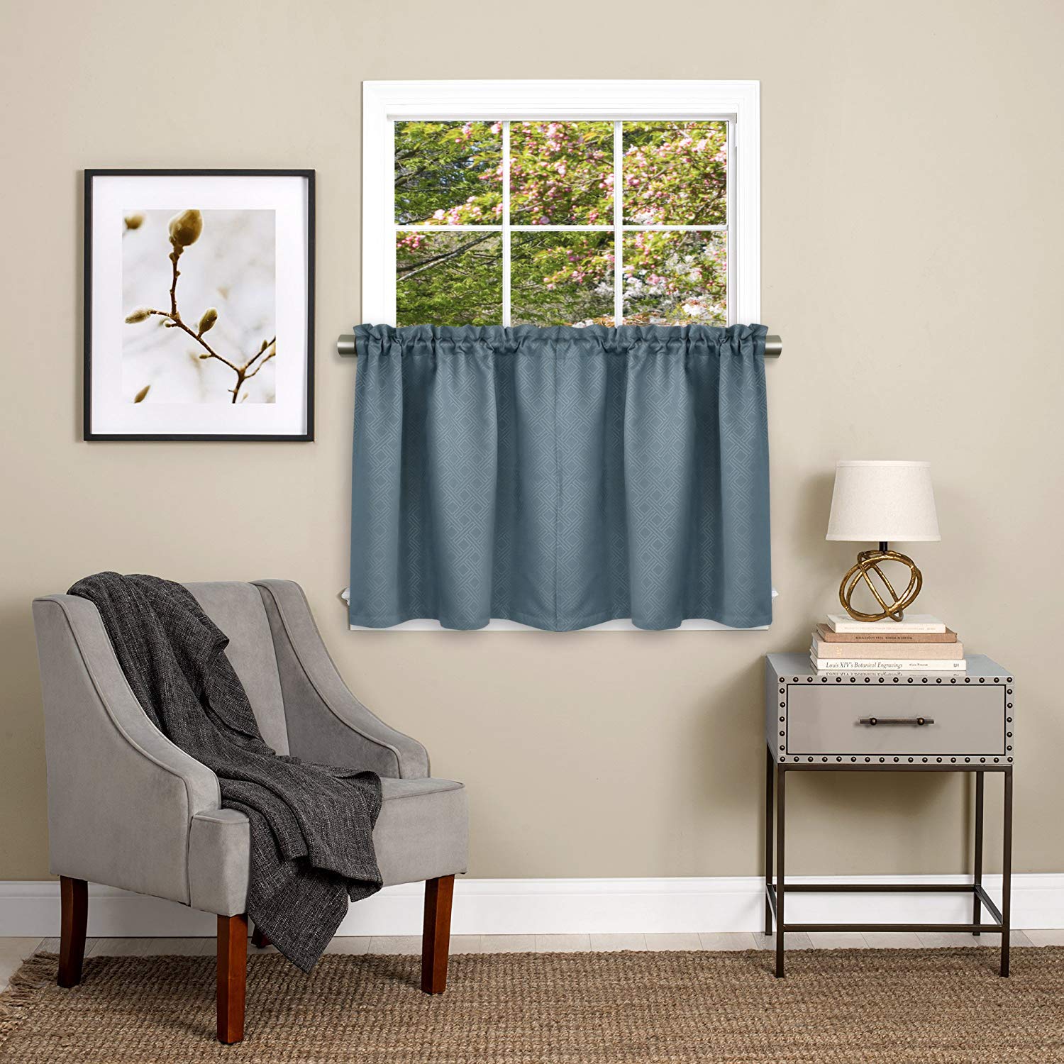 Sweet Home Collection Kitchen Window Curtain Tier, Swag, Or Valance Treatment In Stylish And Unique Patterns And Designs For All