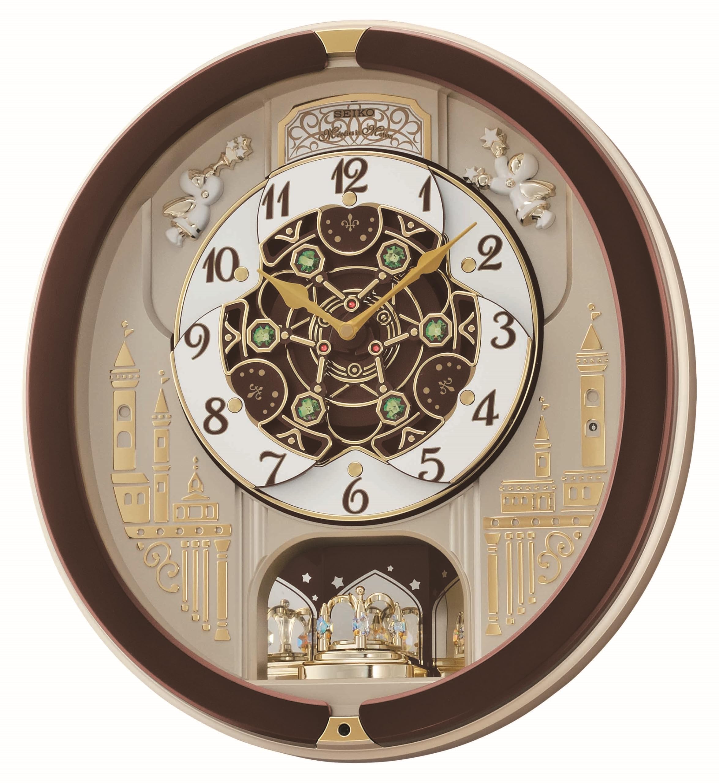 Seiko Melodies In Motion Musical Wall Clock, Spring Dance