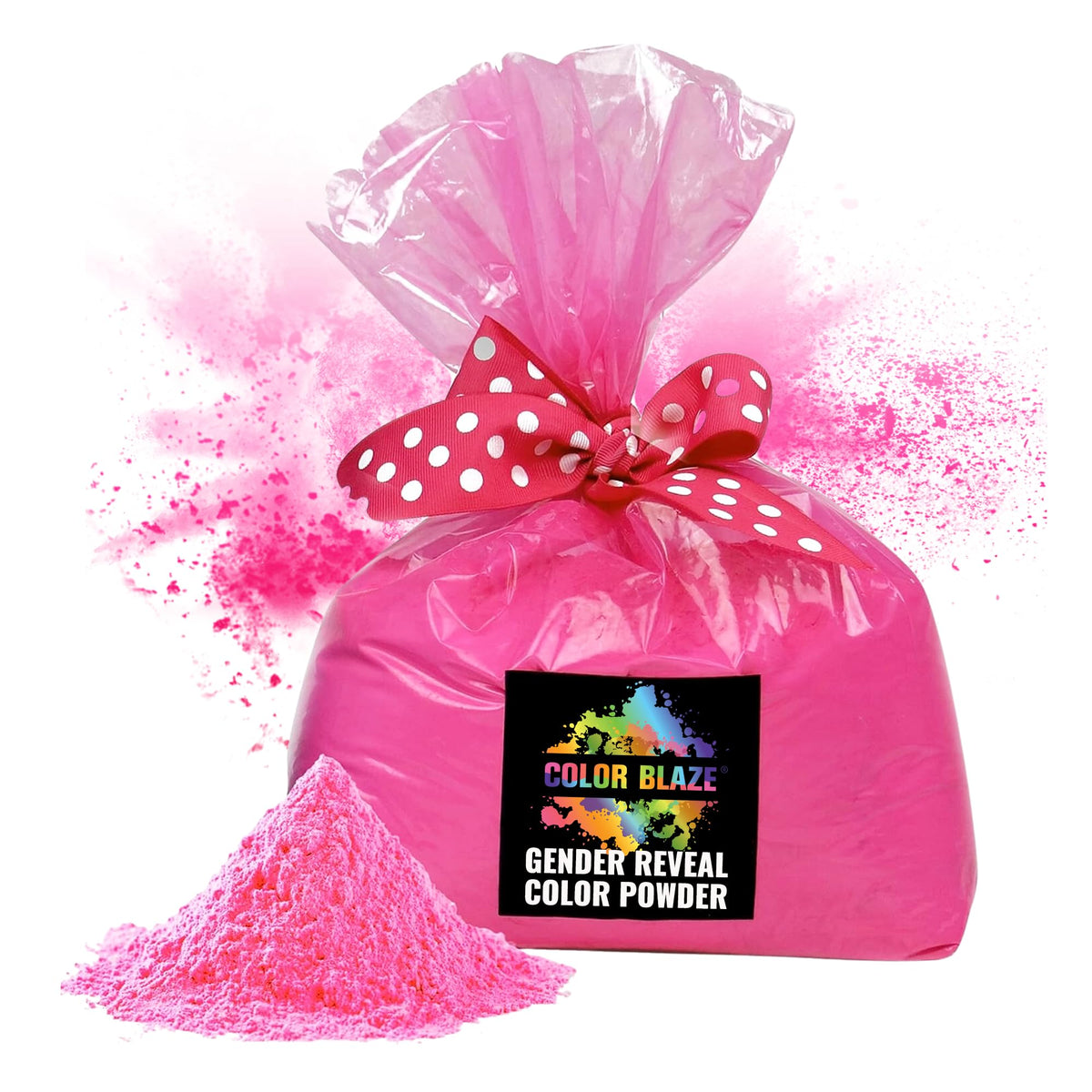 Color Blaze Powder Color Blaze Holi Colored Powder - 5 Lbs Of Pink Powdered Color - For F ...