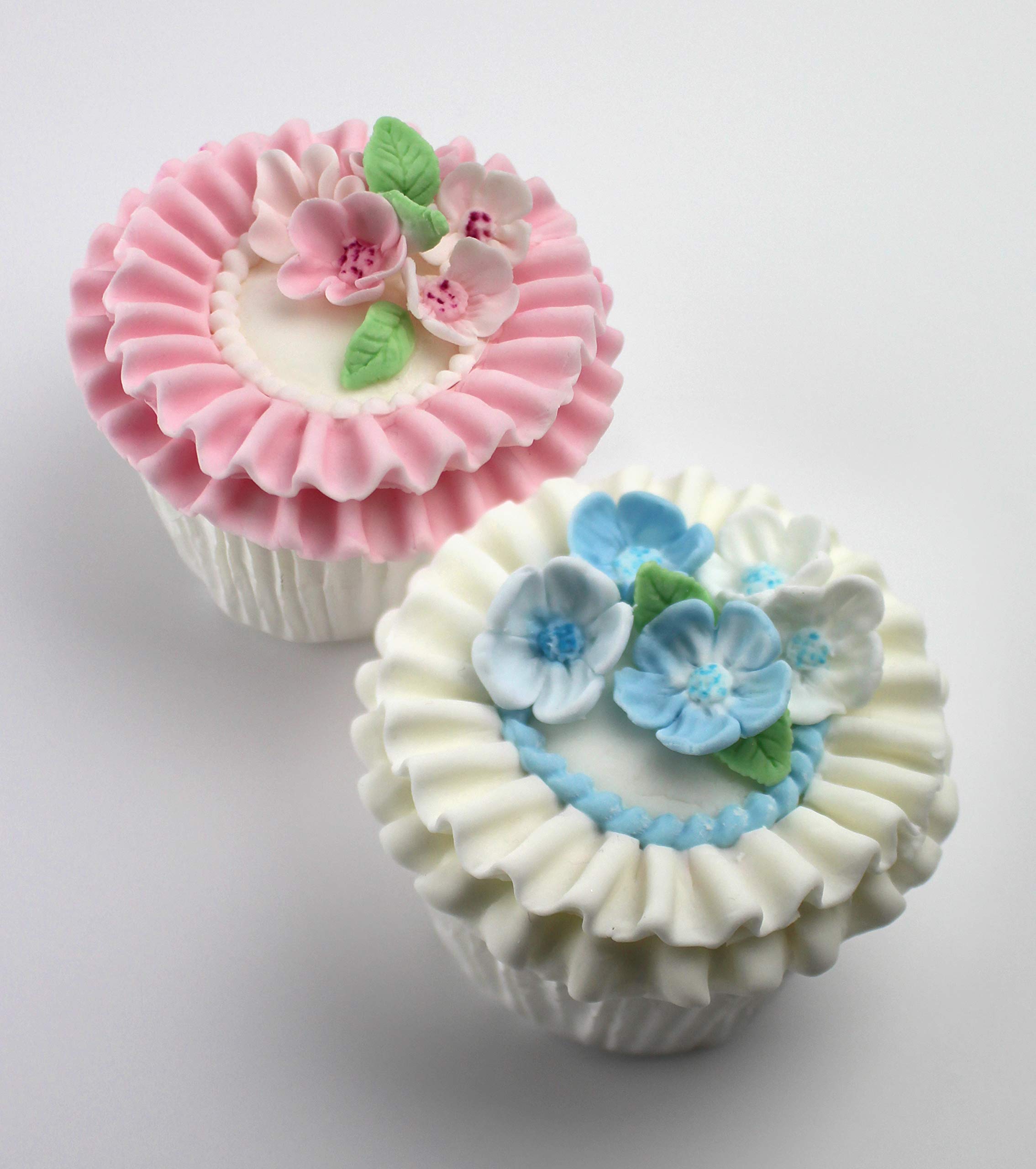 Katy Sue Small Ruffle Silicone Mold For Lambeth Style Cake Decorating - Ruffle Size 7.9 X 0.7 X 0.2 Inches