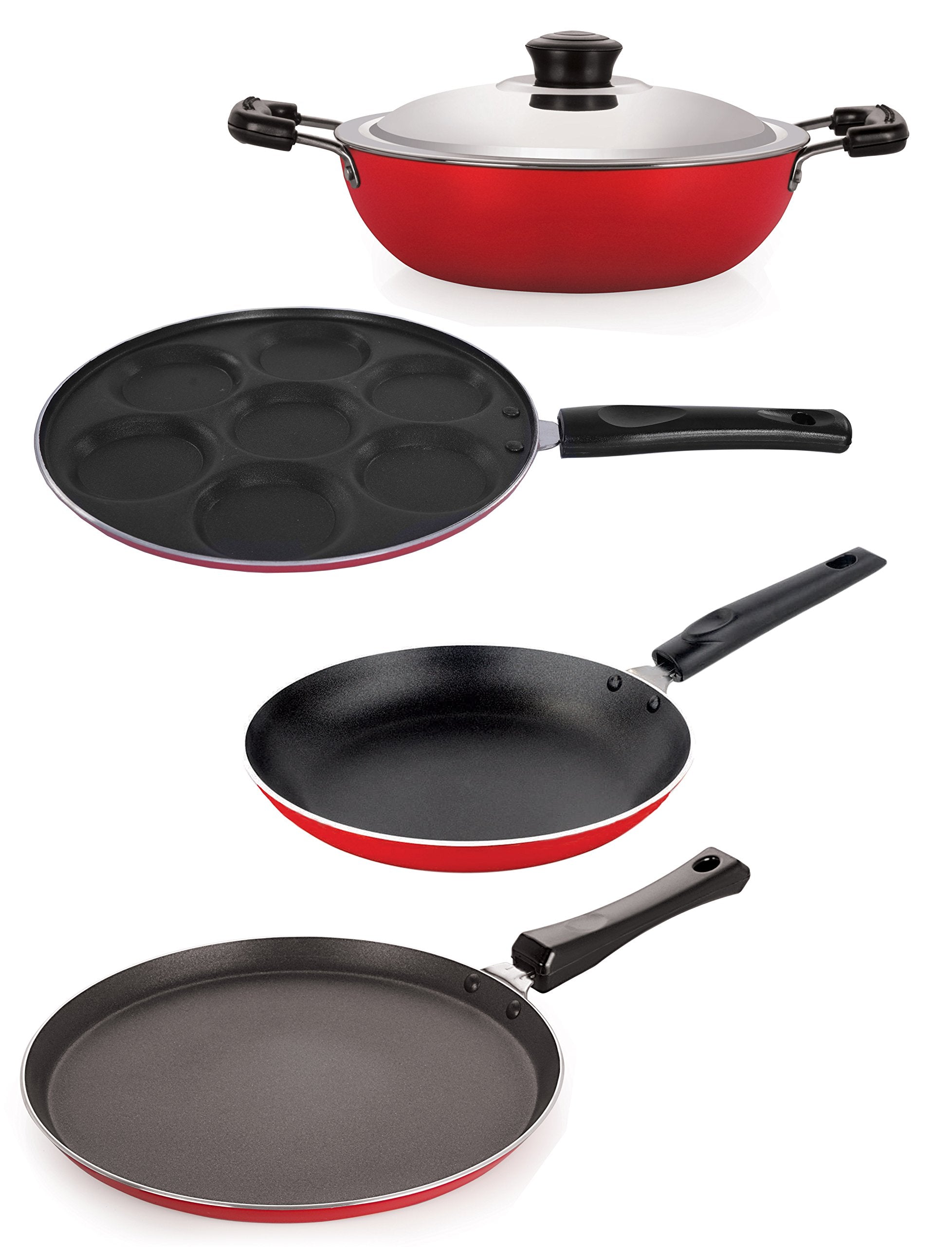 Nirlon NonStick Heat Resistance Kitchenware Combo Item Set