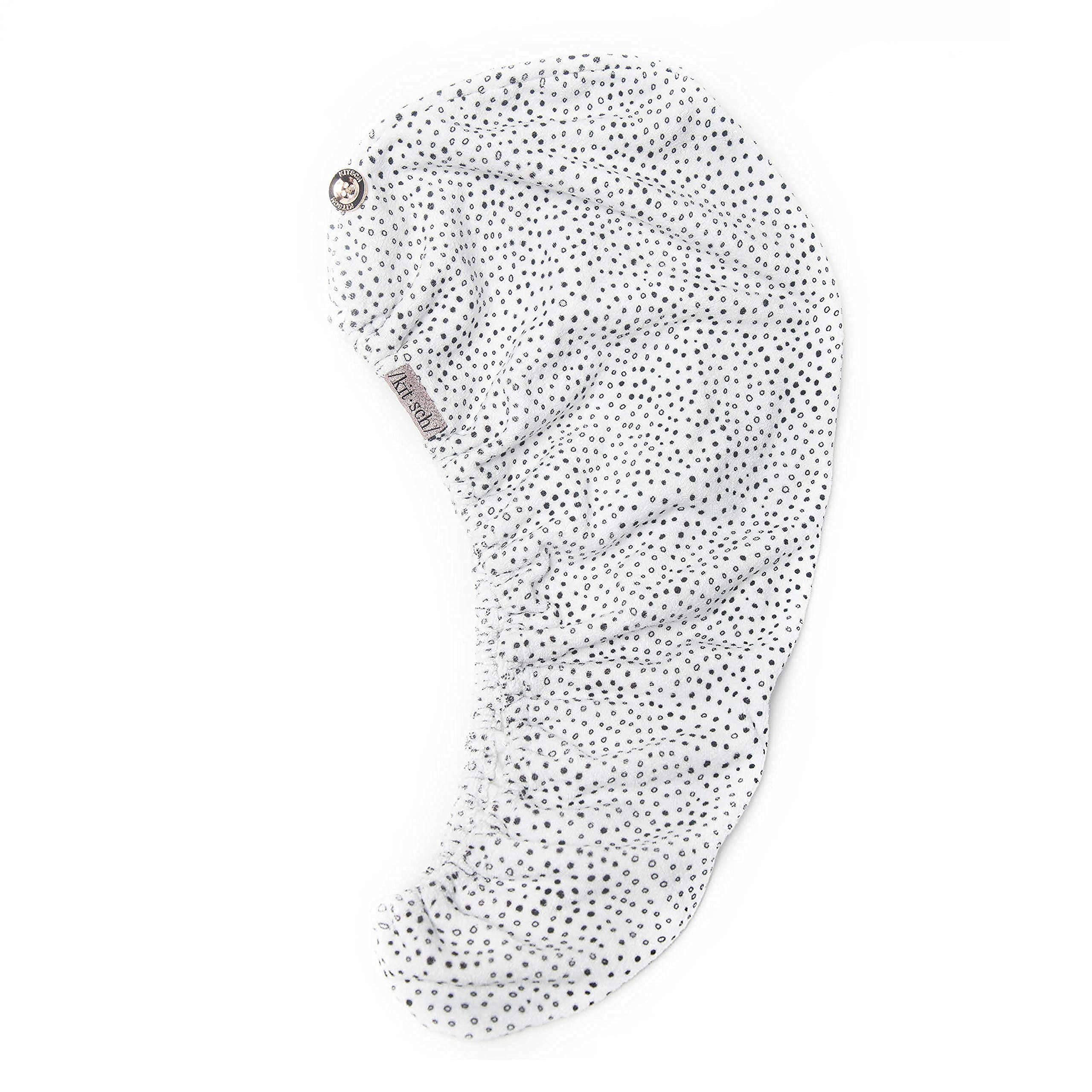 Kitsch Microfiber Hair Towel Wrap - Quick Dry Curly Hair Wraps for Women Wet Hair | Microfiber Towel for Hair | Hair Drying Towe