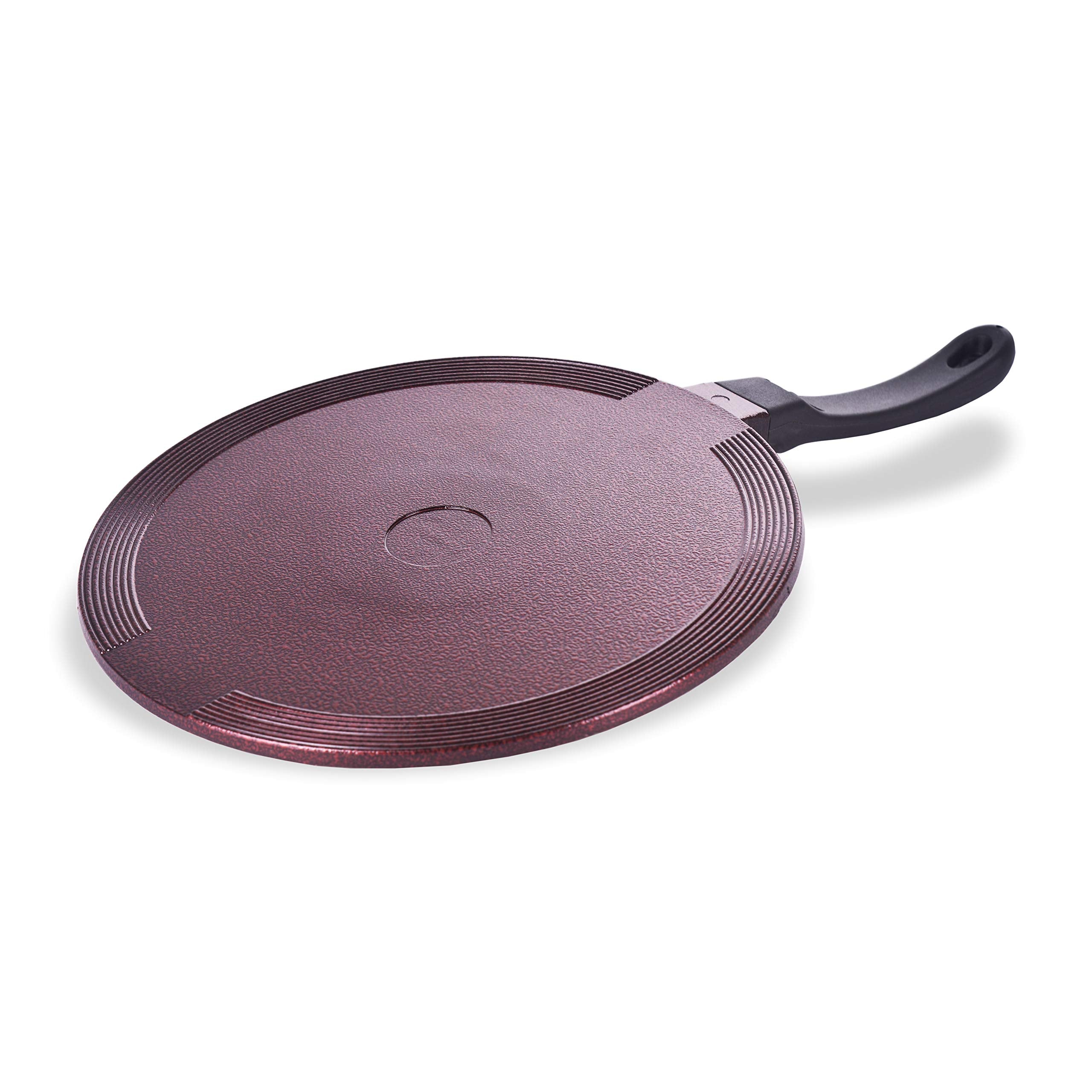 Sumeet Granite Finish Nonstick Die Cast 4Mm Thick Dosa Tawa - 30.5 Cm (Peach Color)]