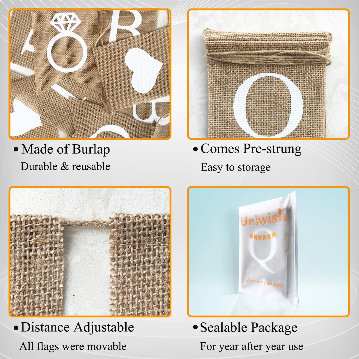 Uniwish I Do Bbq Banner Garland Wedding Engagement Bridal Shower Decorations Rustic Bride To Be Sign Bachelorette Party Photo Pr