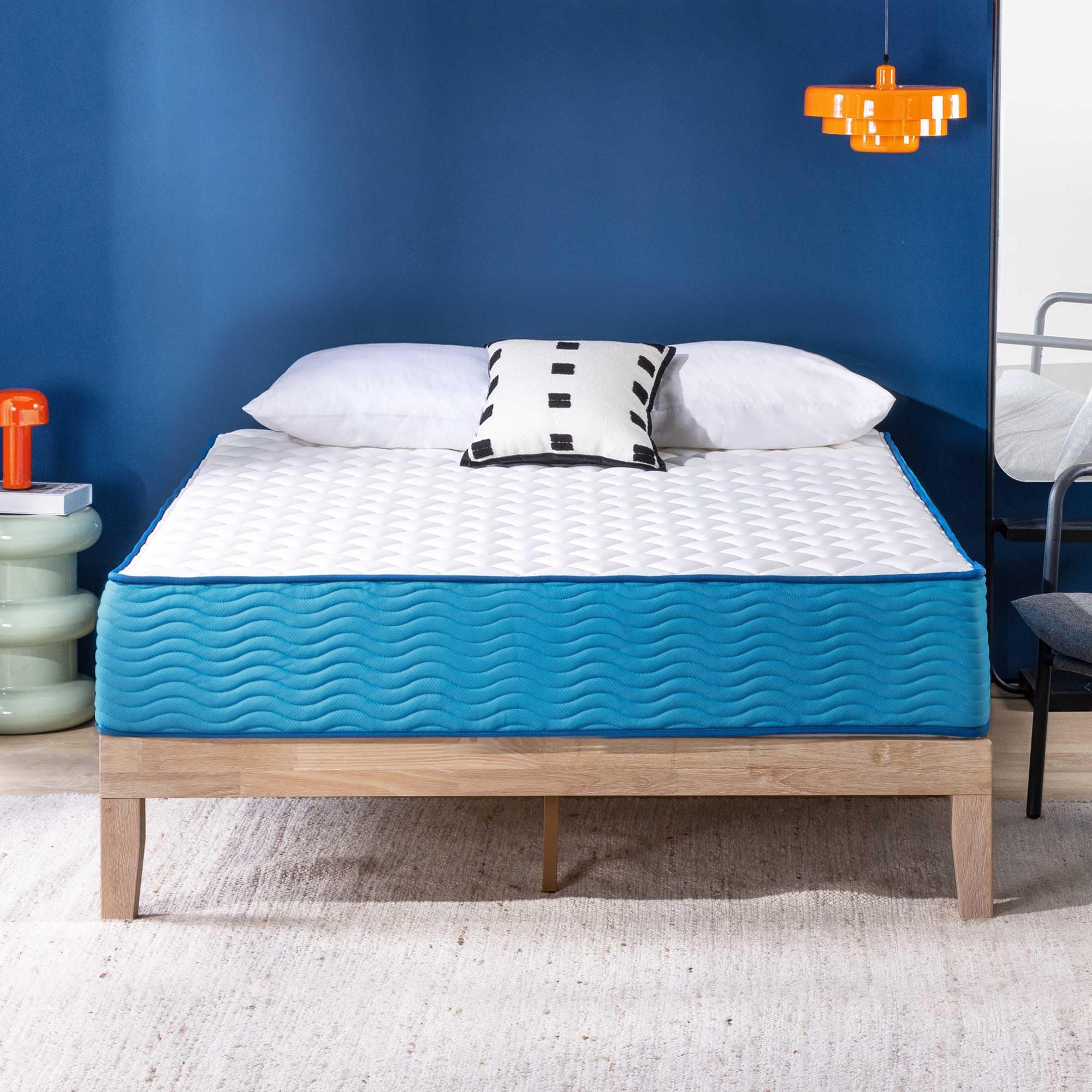 Best Price Mattress 12 Inch Hybrid Mattress, Tight Top, Supportive Foam, Pocketed Coils, Certified Safe Foams & Fabric, Mattress