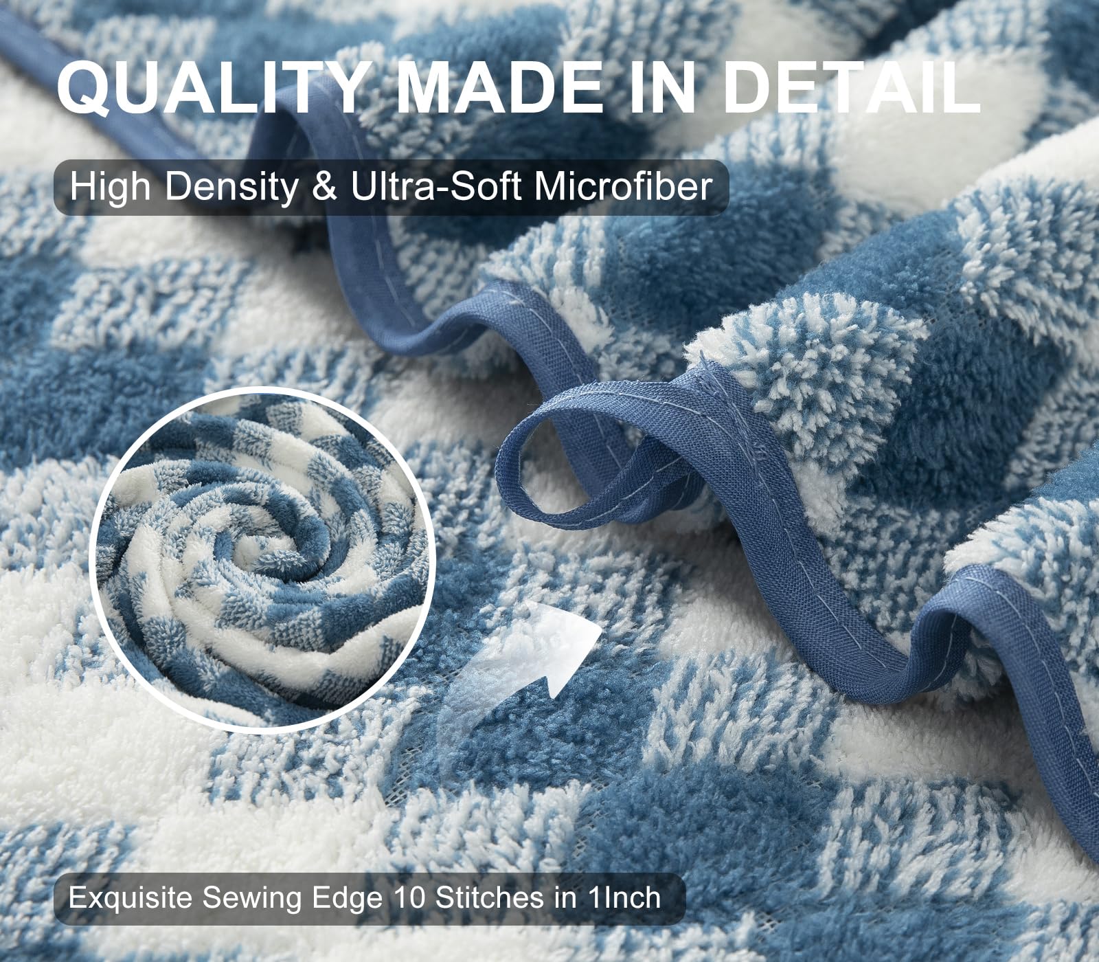 Maggea 2 Hand Towel Set 16''X31'' Towel Set For Bathroom,Highly Absorbent Quick Dry Hand Towel For Daily Use,Soft Microfiber Mul