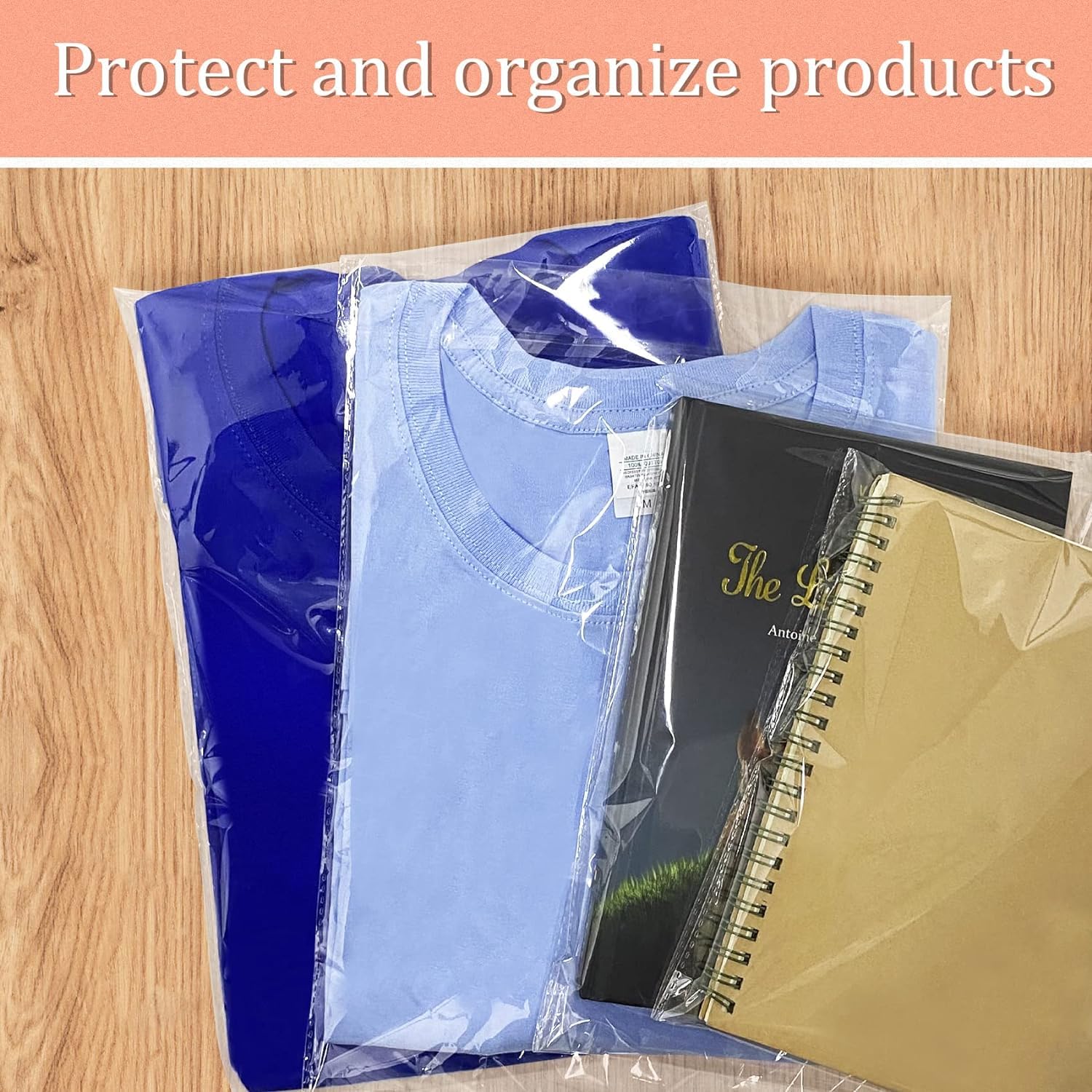 Sonu Sports Co. Sports Goods Plastic Seal Self Adhesive Packing Clear Bag Transparent Pouches For Garments Clothes Saree Shirt,