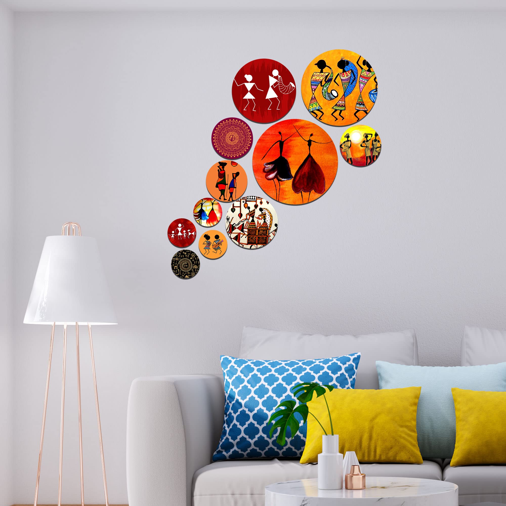 Artvibes Designer Engineered Wood Wall Hanging Decoration Item For Home Decor | Office | Gift | Wooden Wall Hanger| Living Room