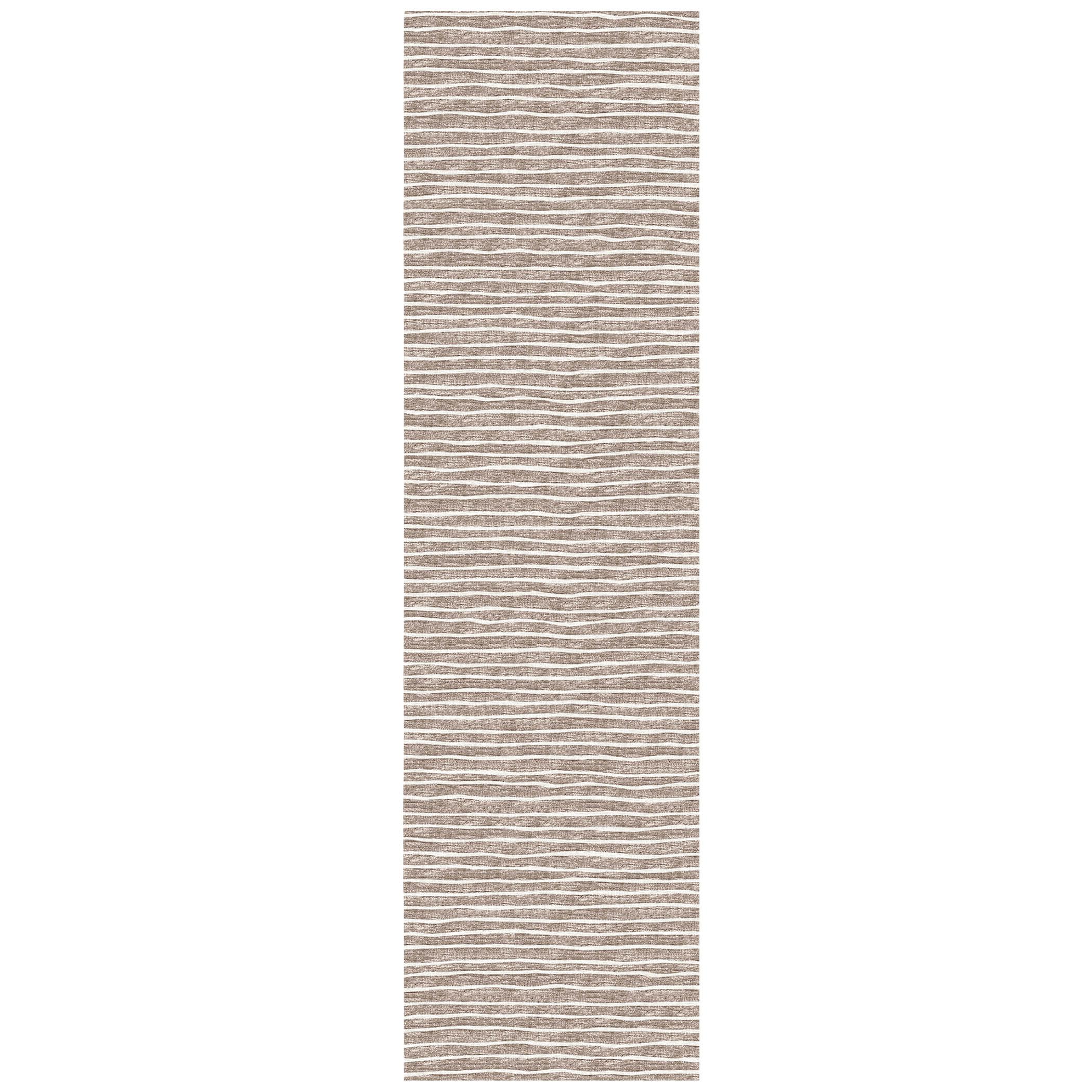 Dalyn Rugs Laidley LA1 Brown 23 x 76 Indoor Outdoor Runner Rug, Easy Clean, Machine Washable, Non Shedding, Hallway, Entry, Ki