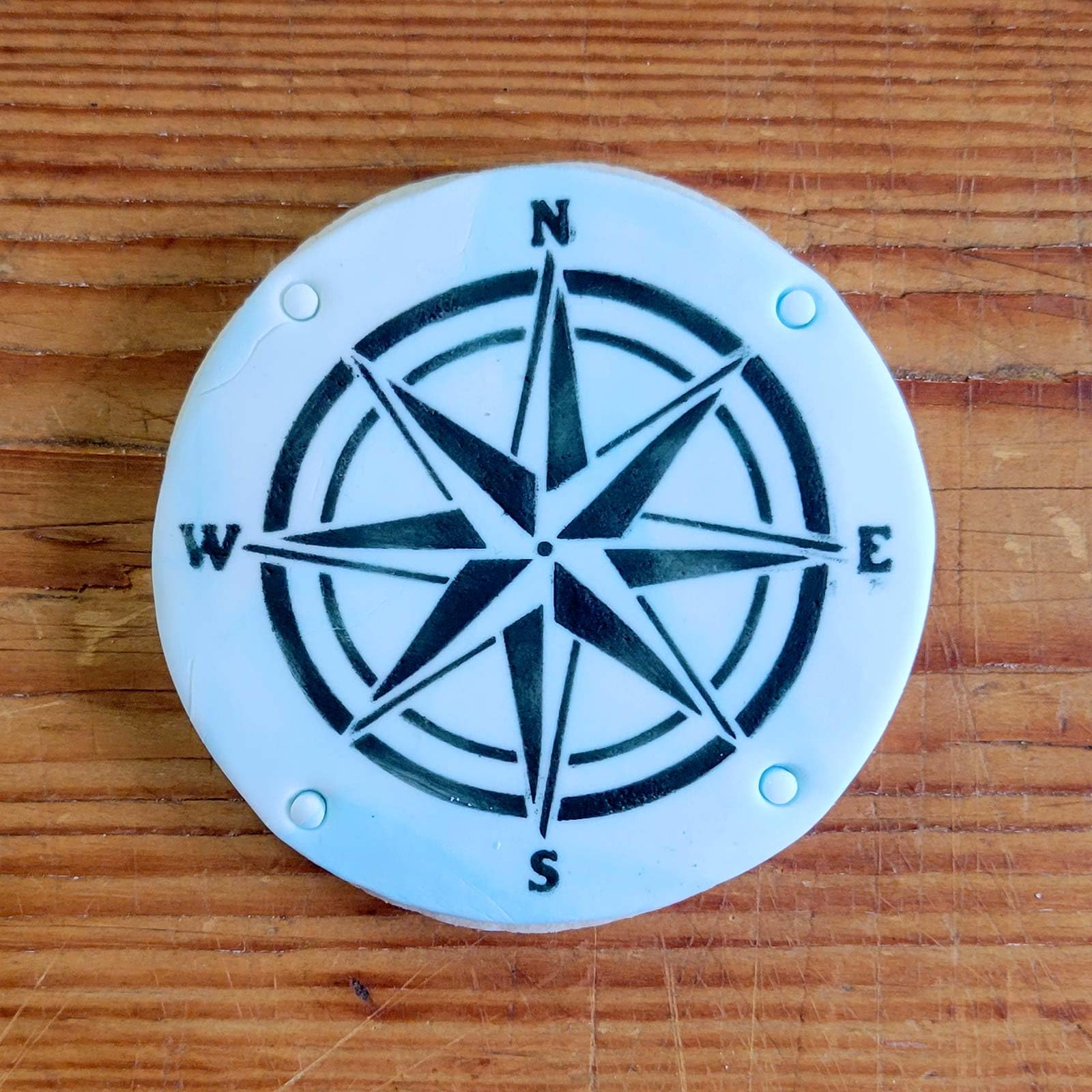 Compass Rose Cookie And Craft Stencil Cm094 By Designer Stencils