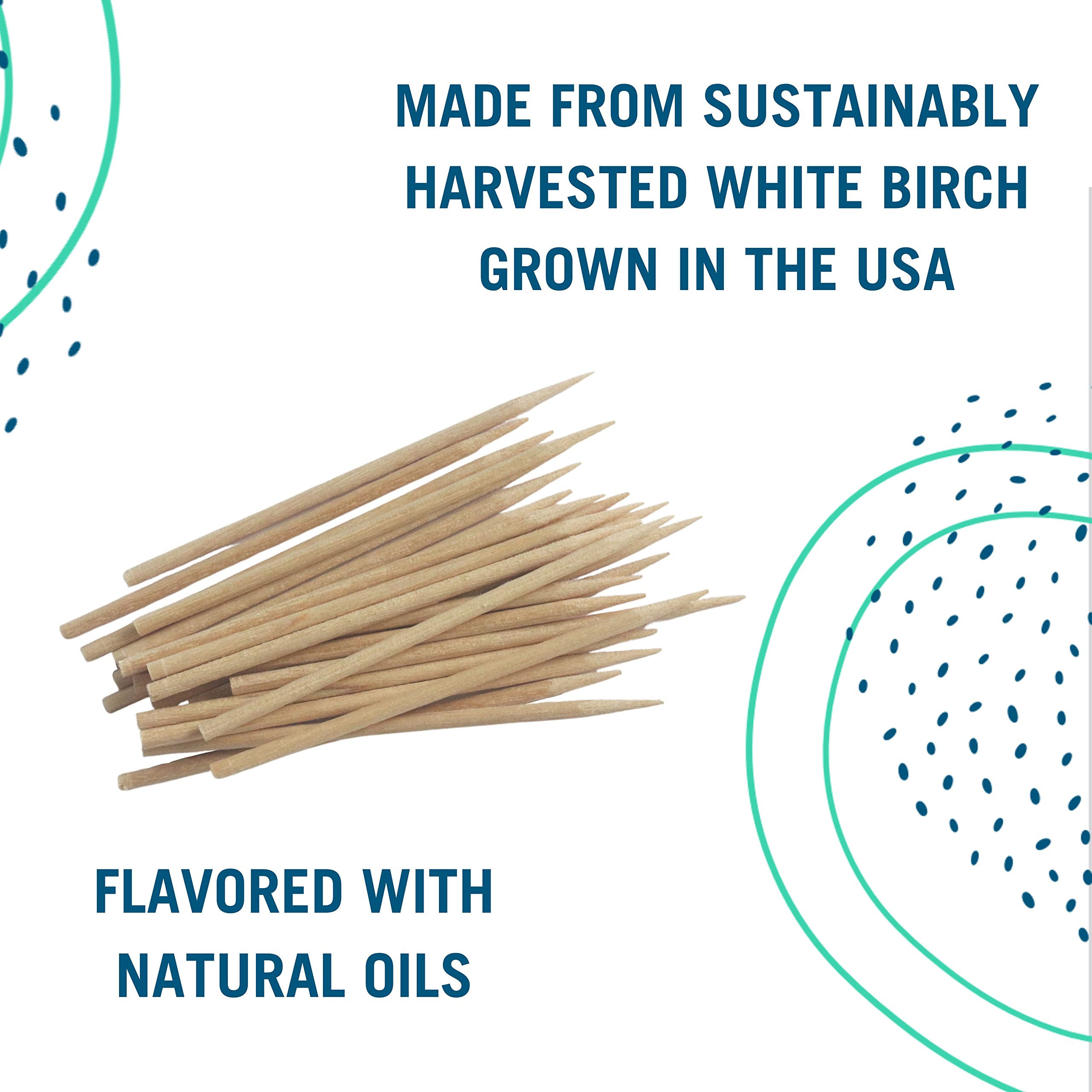 Preserve Toothpicks, Cinnamint, 24 Canisters