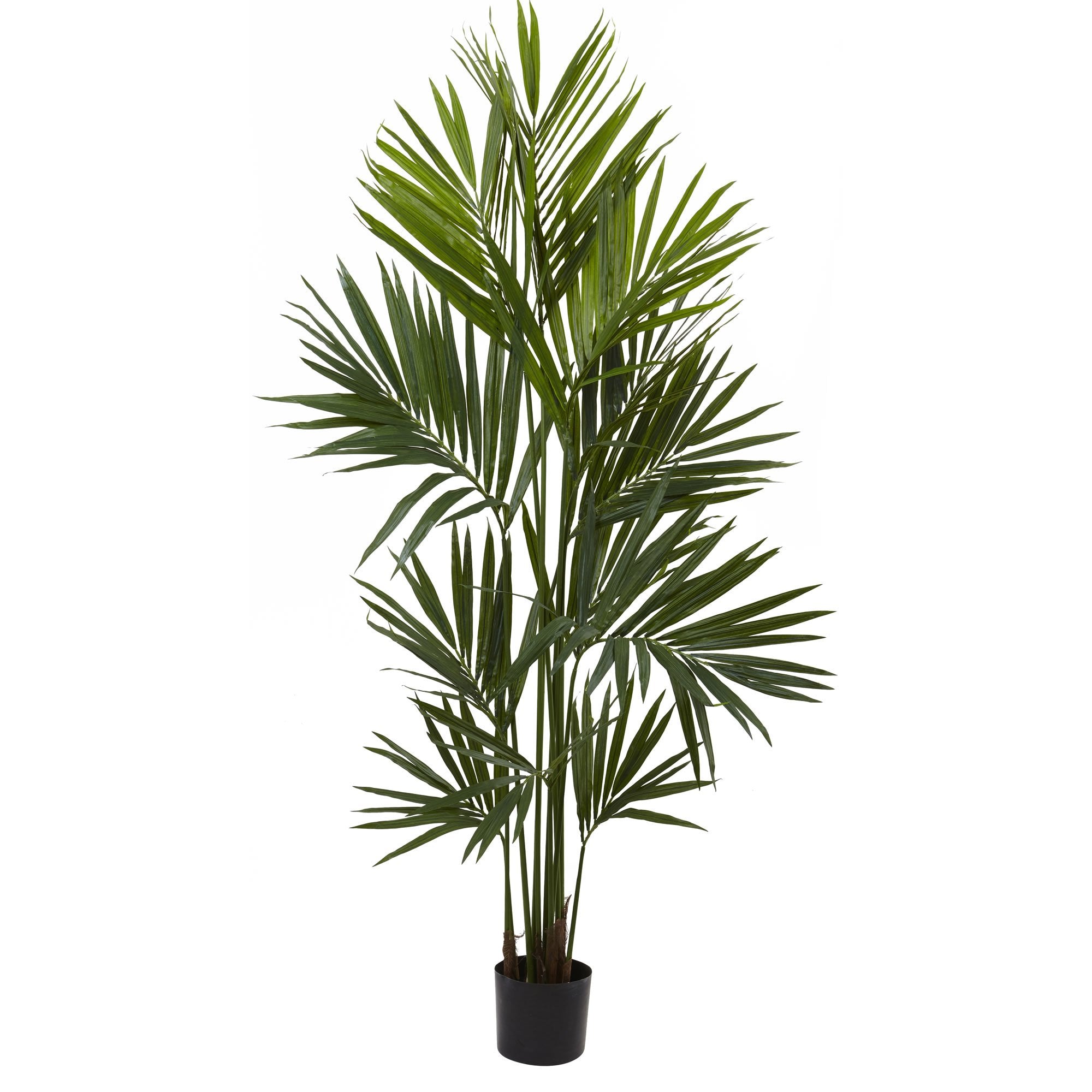 Nearly Natural 7ft. Kentia Palm Silk Tree