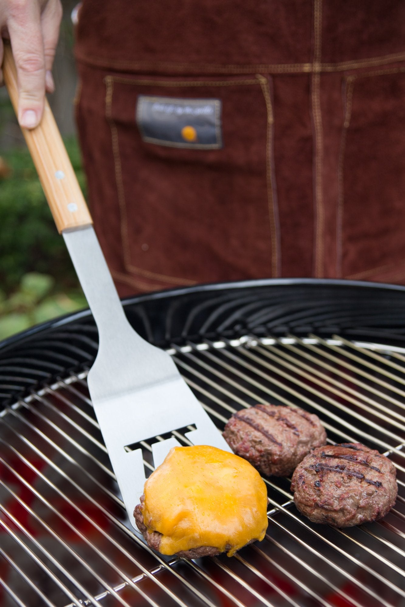 Outset Qv10 Verde Collection Grill Spatula, 100% Sustainable Materials