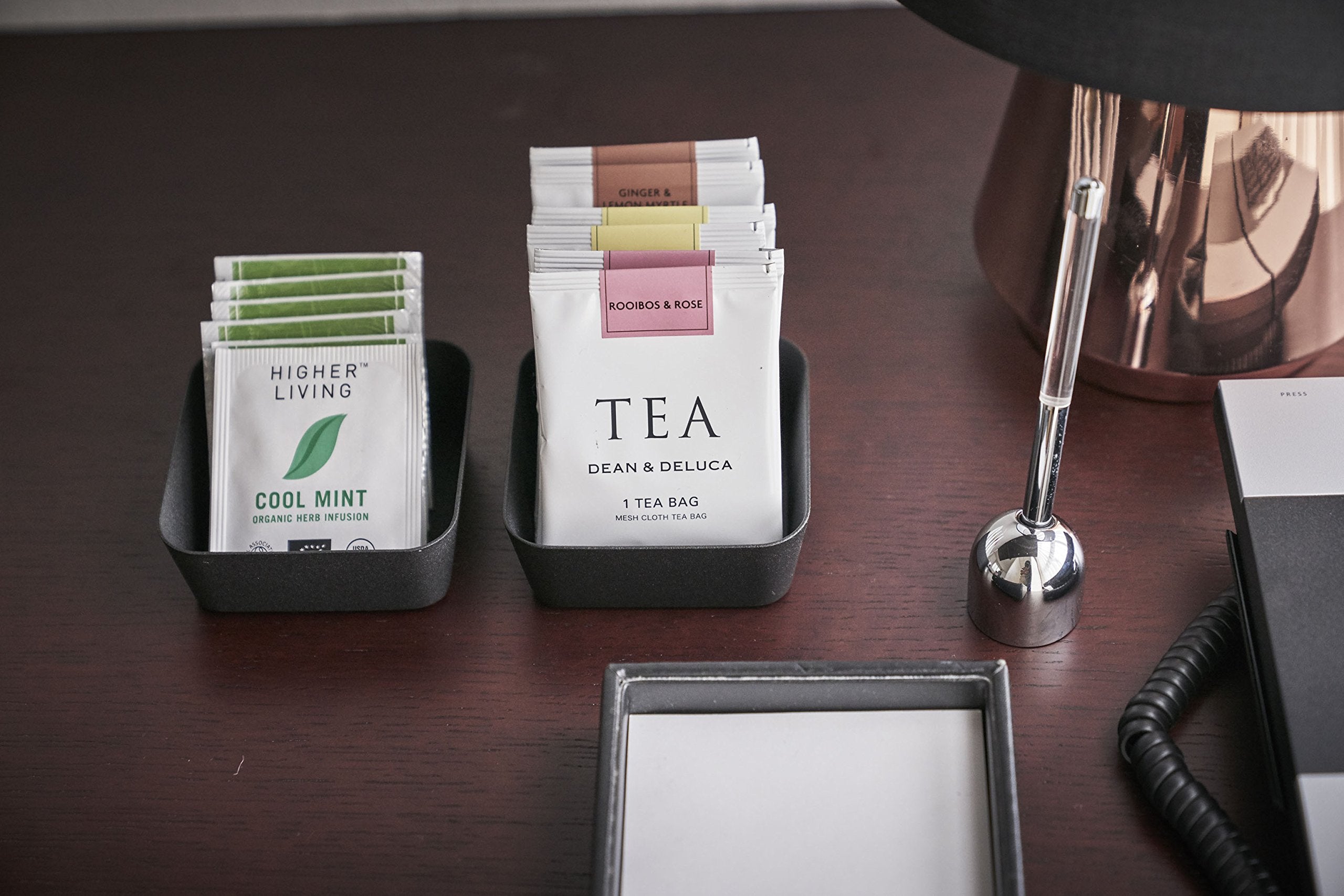 Yamazaki Home Tower Amenity Tray S Black, Small