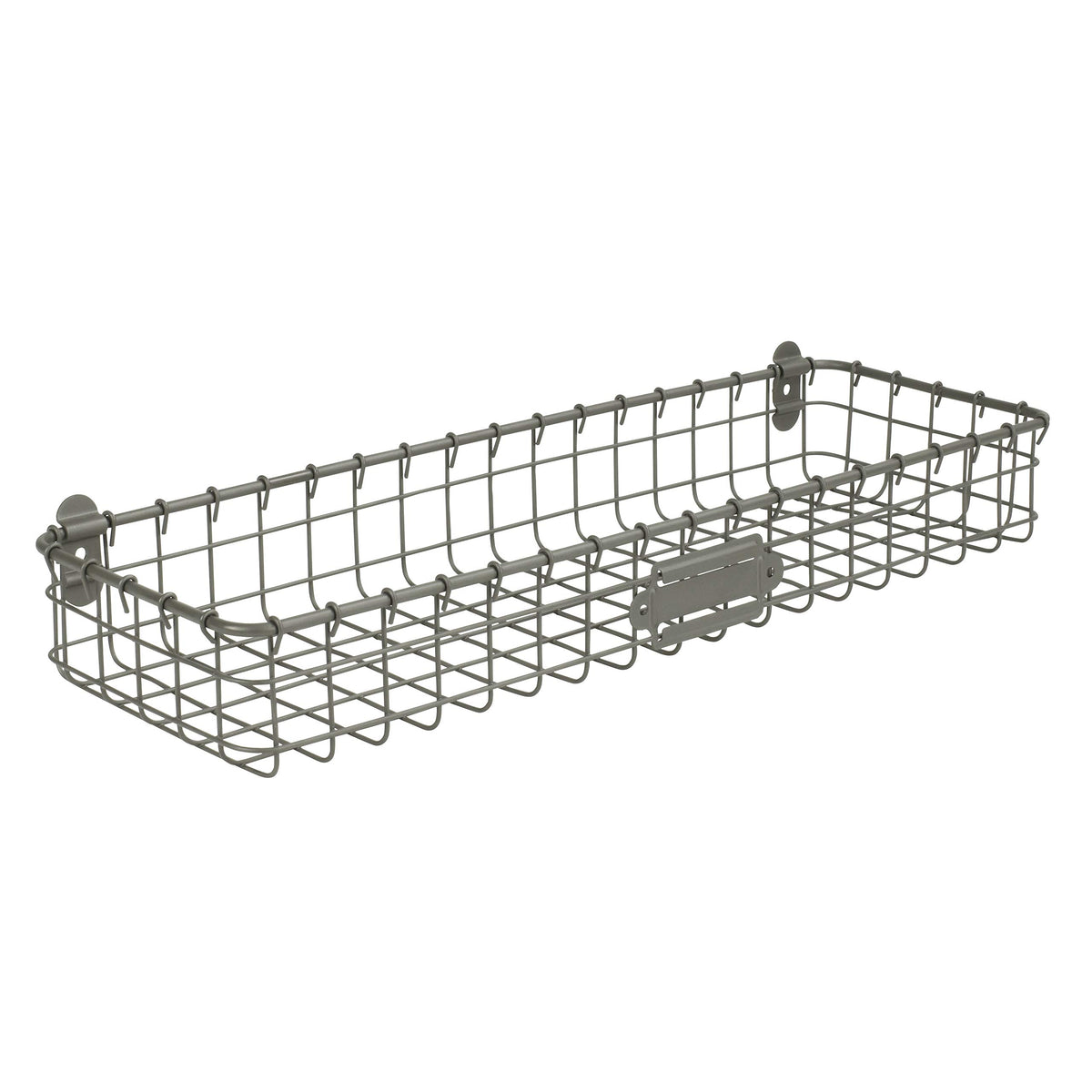 Spectrum Diversified Vintage Mount Tray, Slim Wall Basket Customizable ...