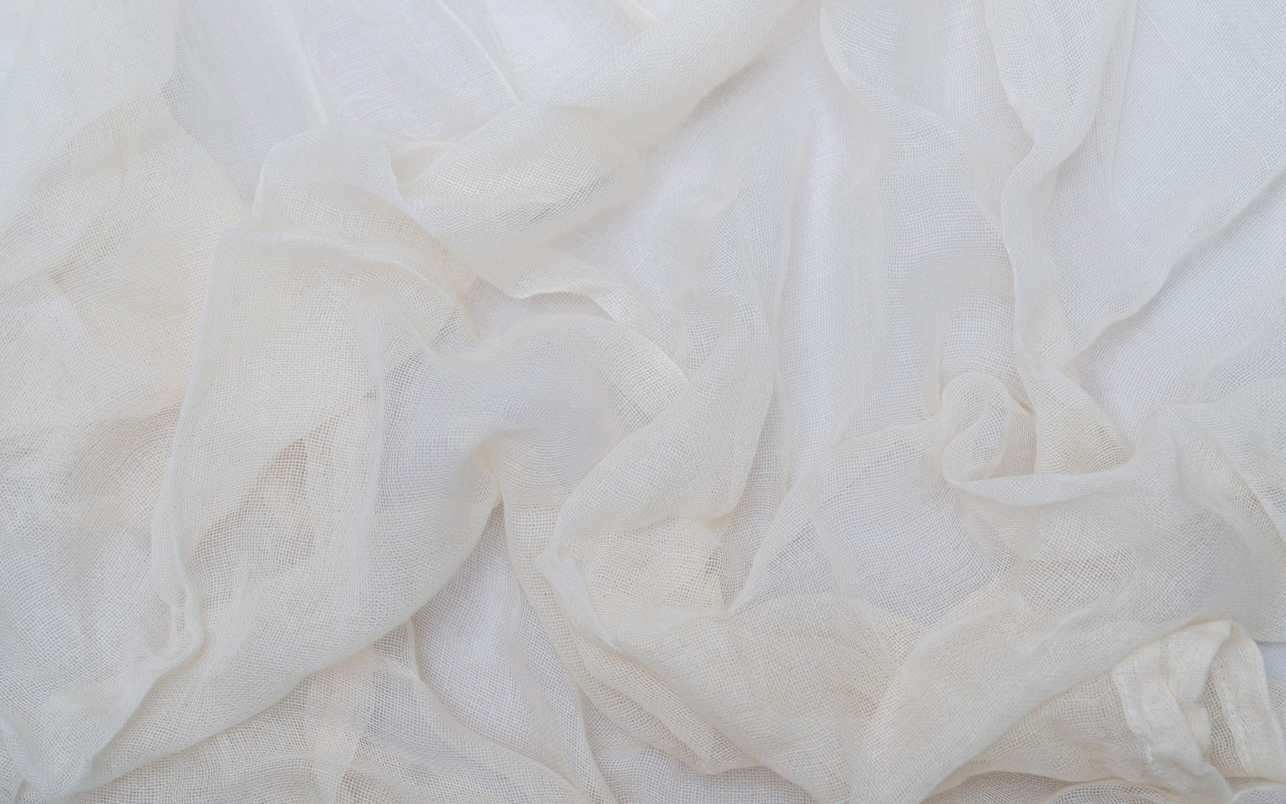 Reusable Organic Cotton Cheese Cloth - Cheesecloth For Straining Yogurt, Tofu, Nut Milk, Smoothie, Cheese, Jelly, Paneer - Perfe