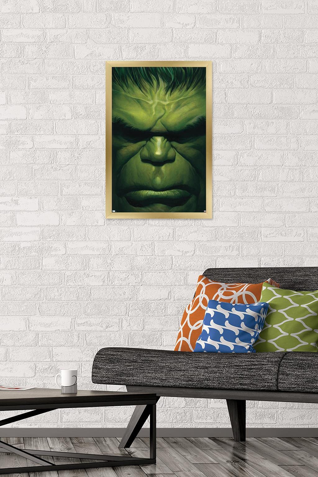 Trends International Marvel Comics - Hulk - The Immortal Hulk #18 Wall Poster, 14.72'' X 22.37'', Gold Framed Version