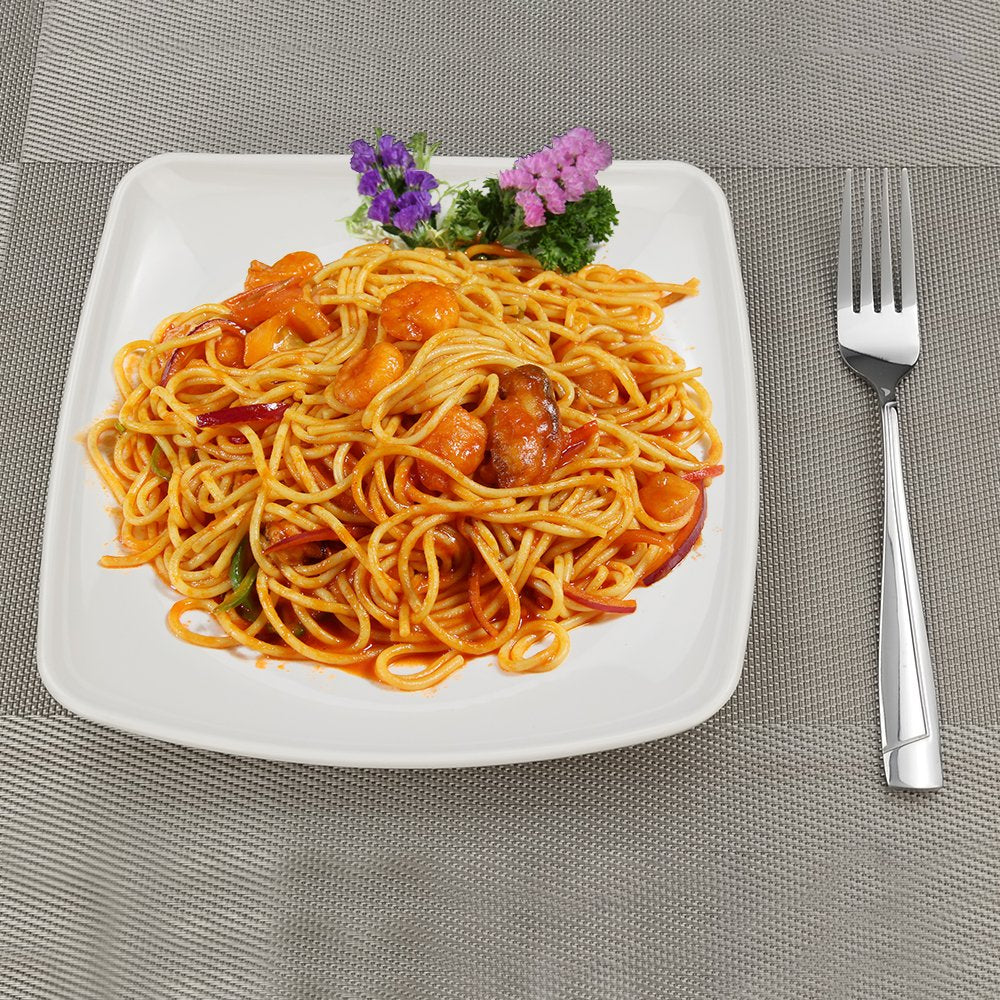 Cand 16-Piece Stainless Steel Dinner Forks, 8 Inch