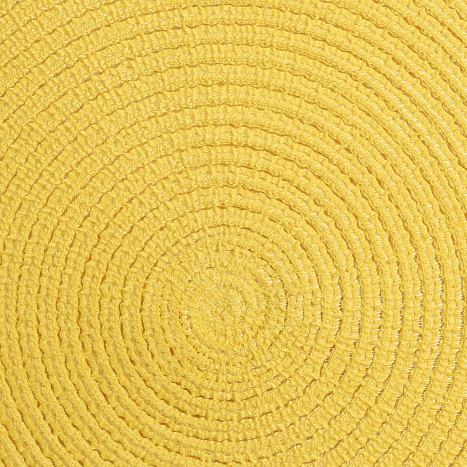 SHACOS Round Braided Placemats Set of 8 Washable Table Mats 15 inch Round Placemat Cotton Polyester Circle Placemat for Dining T