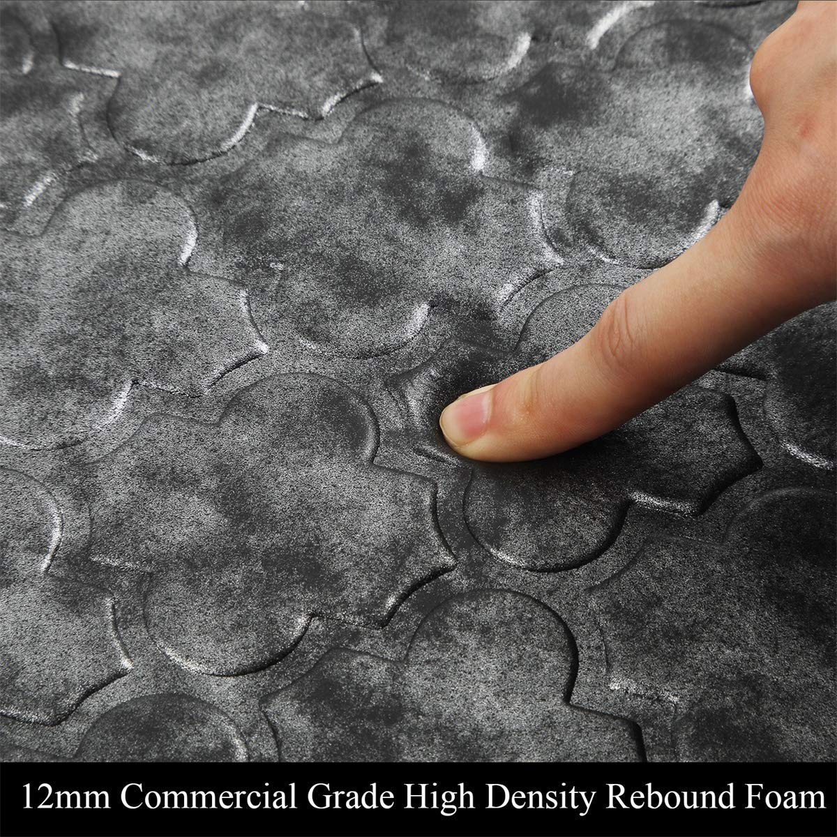 Hebe Kitchen Mat Cushioned Anti Fatigue Kitchen Floor Mat Runner 20X60 Non Slip Kitchen Mats For Floor Waterproof Kitchen Ru
