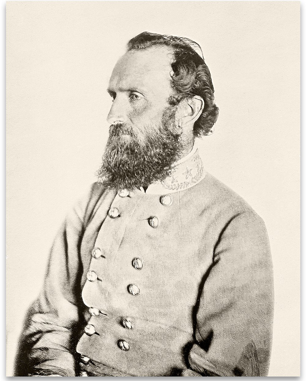 Confederate General Stonewall Jackson - 11X14 Unframed Art Print - Great Home Decor Under $15