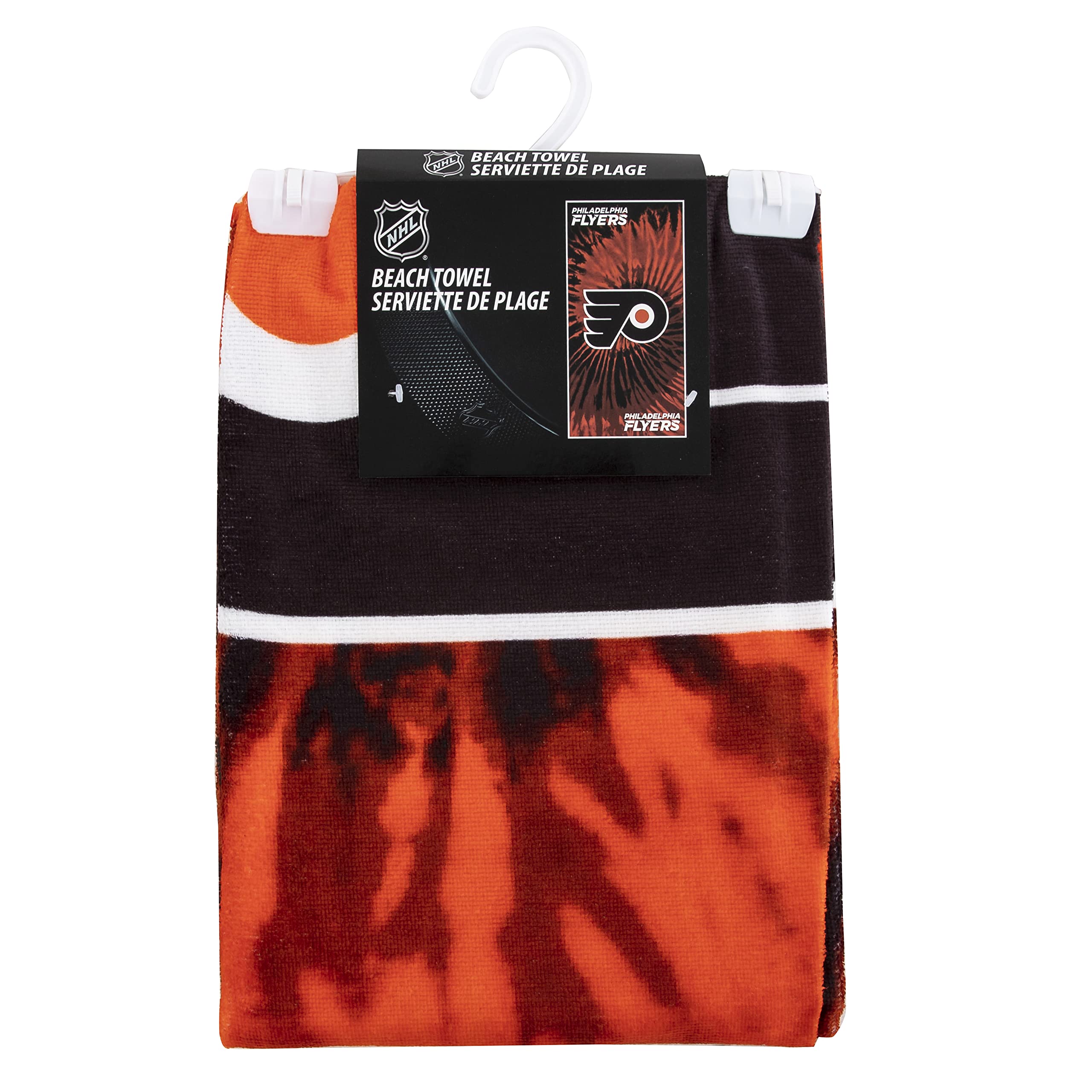 Northwest The Company NHL Philadelphia Flyers Beach Towel  30'' x 60''  Psychedelic
