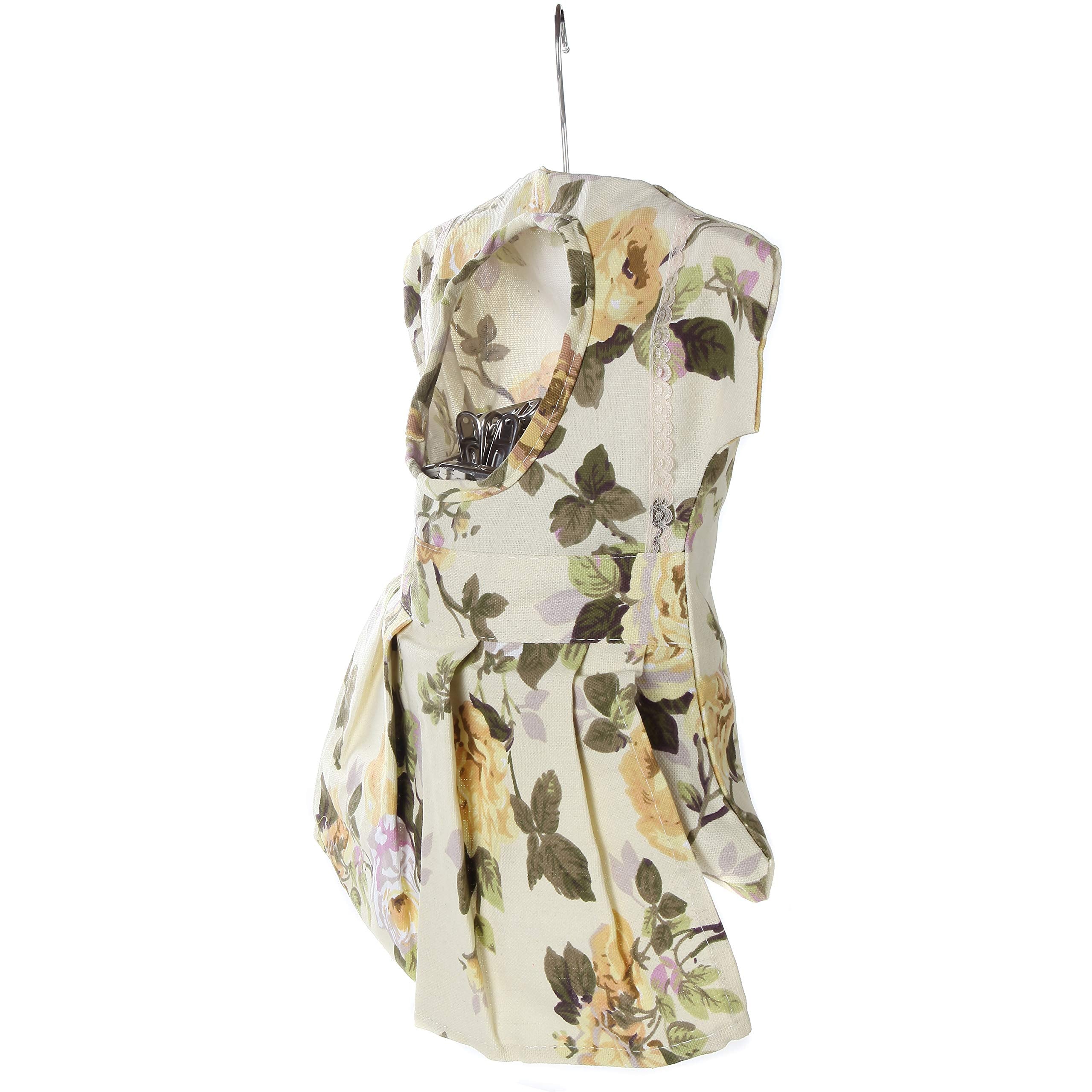 Trenton Gifts Whimsical Clothespin Bag | Stores And Holds Clothespins | Perfect For Indoor/Outdoor Use