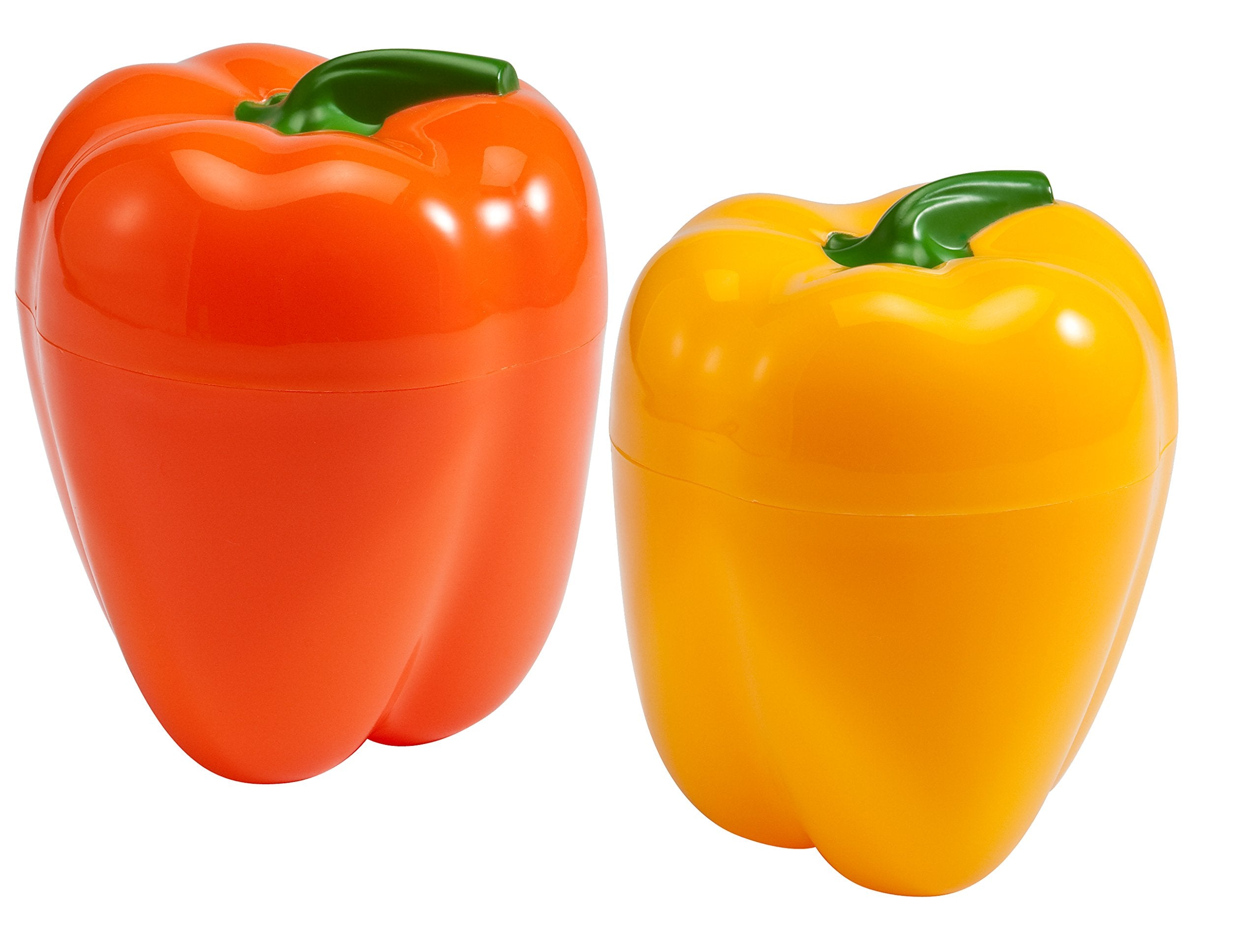 Hutzler Yellow Pepper Saver And Orange Pepper Saver Set