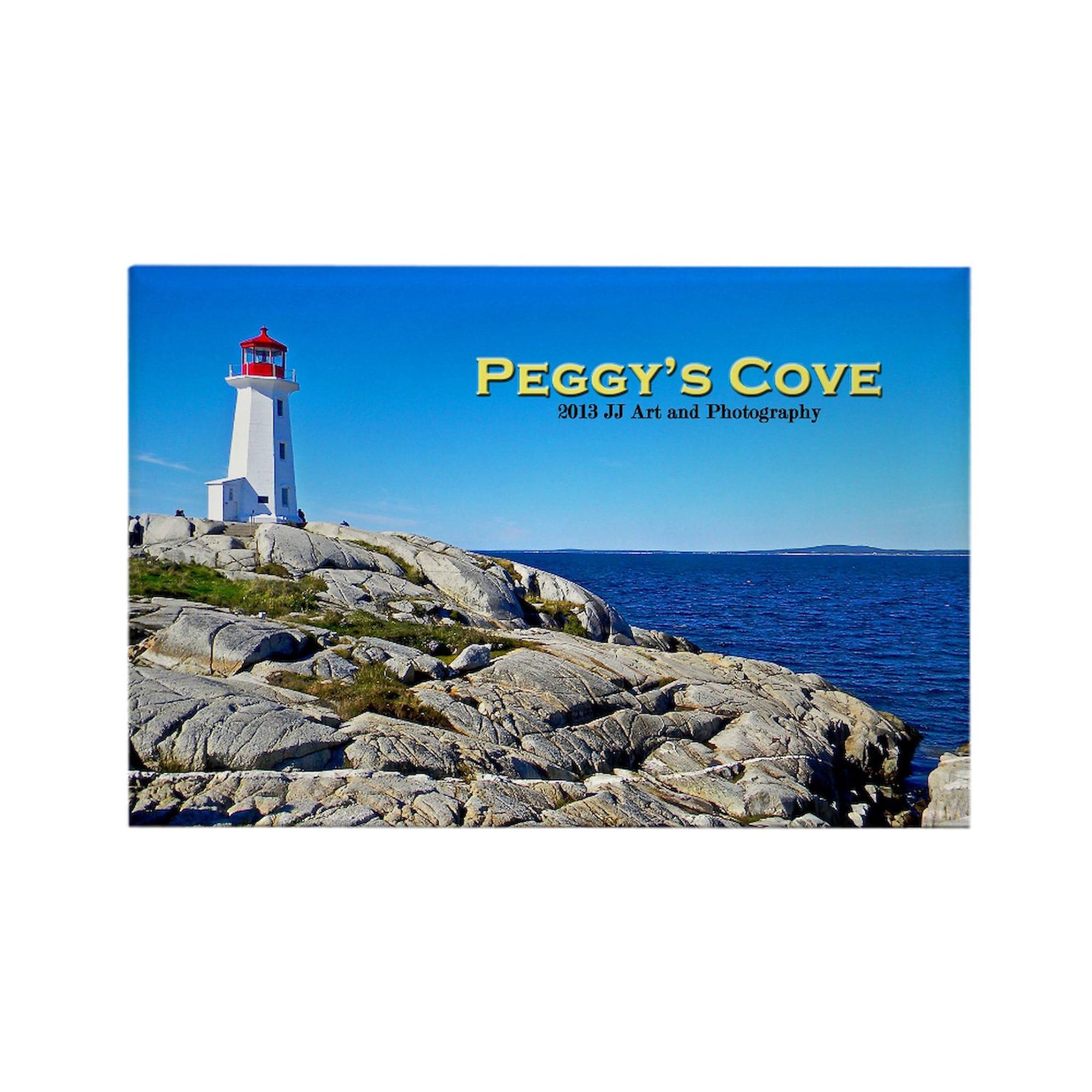 Cafepress Peggy'S Cove Rectangle Magnet Magnets Rectangle Magnet, 3''X2'' Refrigerator Magnet