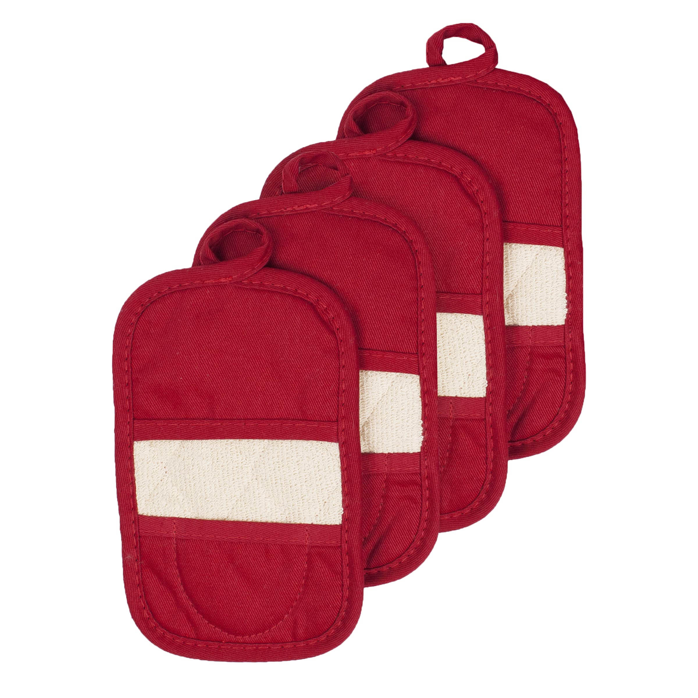 Ritz Royale Collection Pot Holder, Paprika, 4 Count