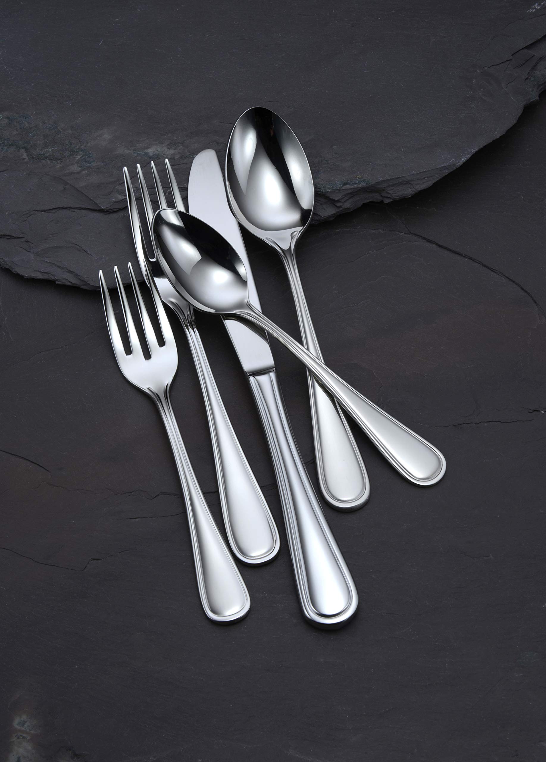 Oneida Foodservice New Rim Table Forks, 12, 18/10 Stainless
