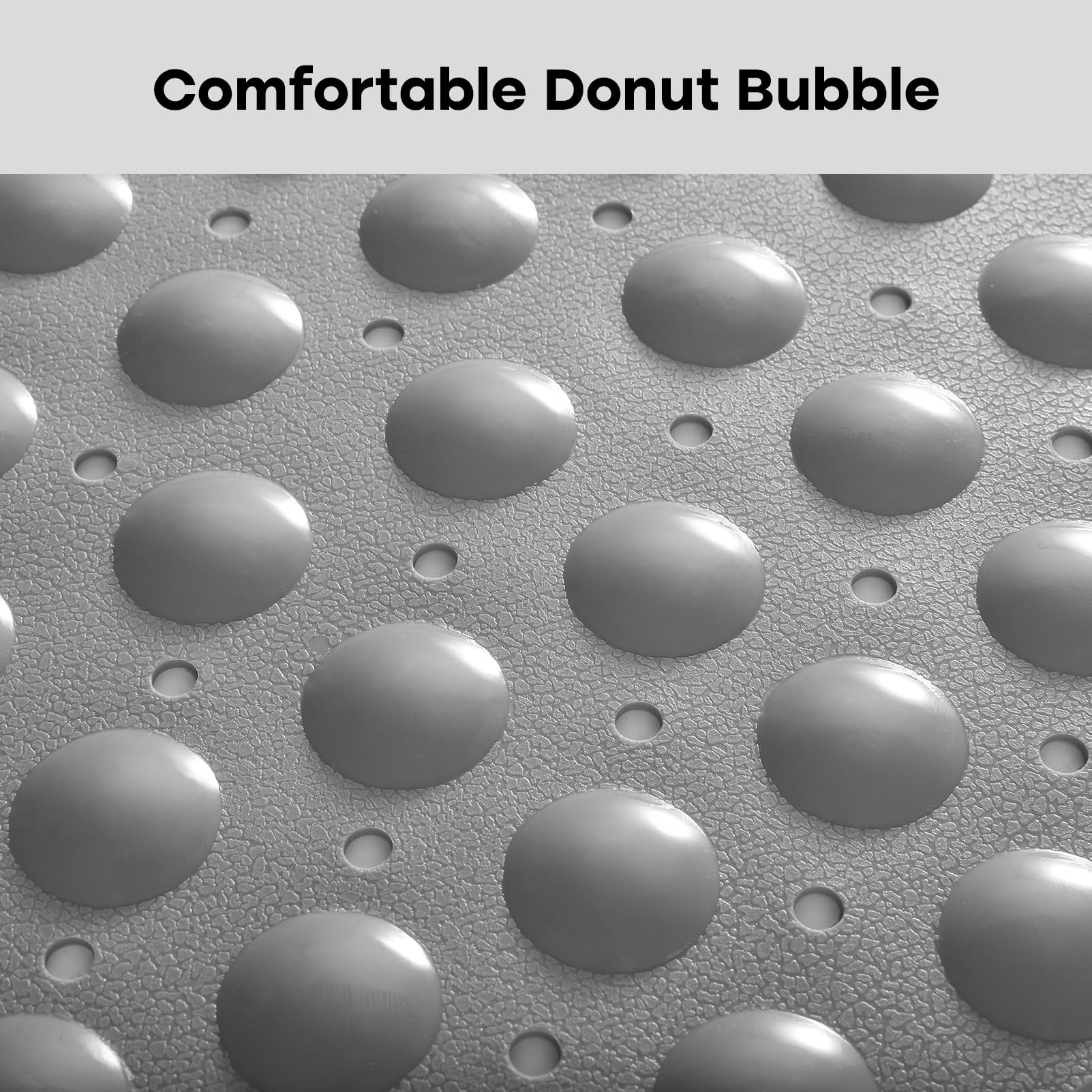 Xiyunte Corner Shower Mat Non Slip - 21 X 21 Inches Corner Shower Mats For Inside Shower, Non Slip Triangle Shower Mat, Corner S