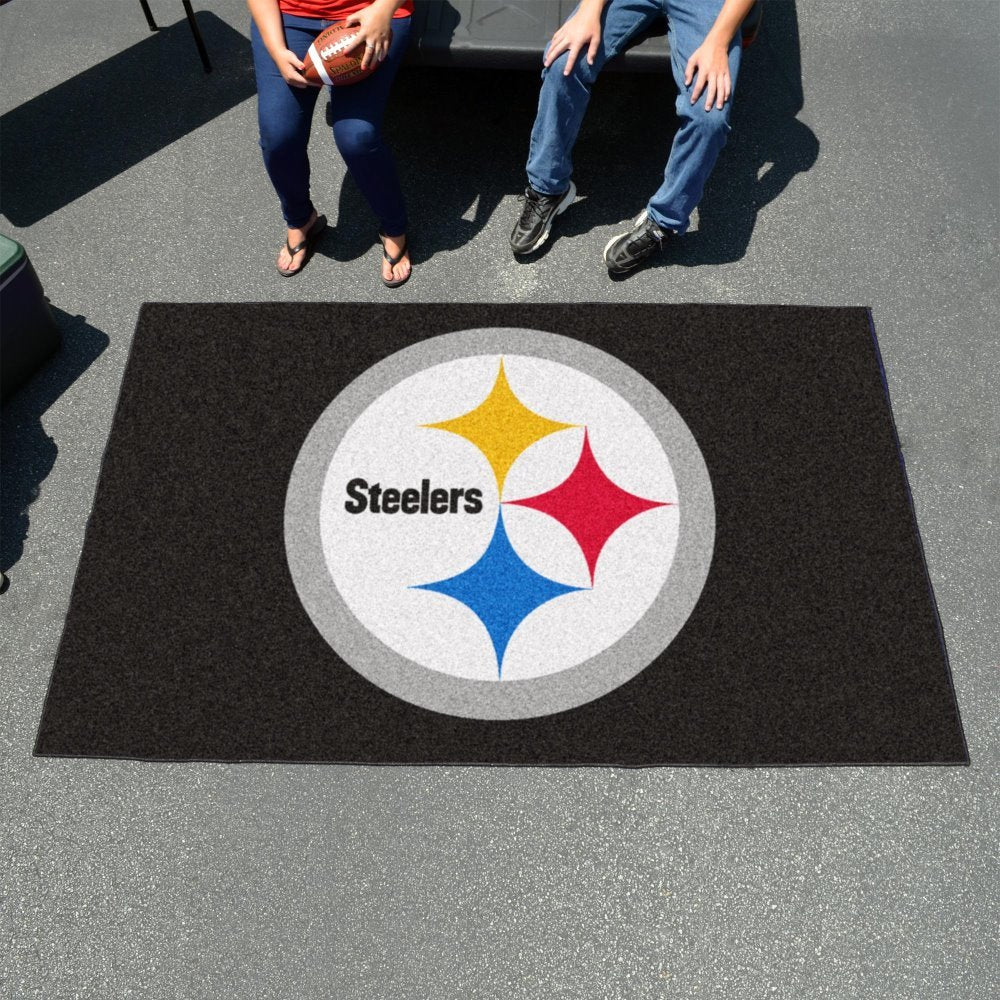 Fan Mats 5831 NFL - Pittsburgh Steelers 5 x 8 Ulti-Mat Area Rug / Mat