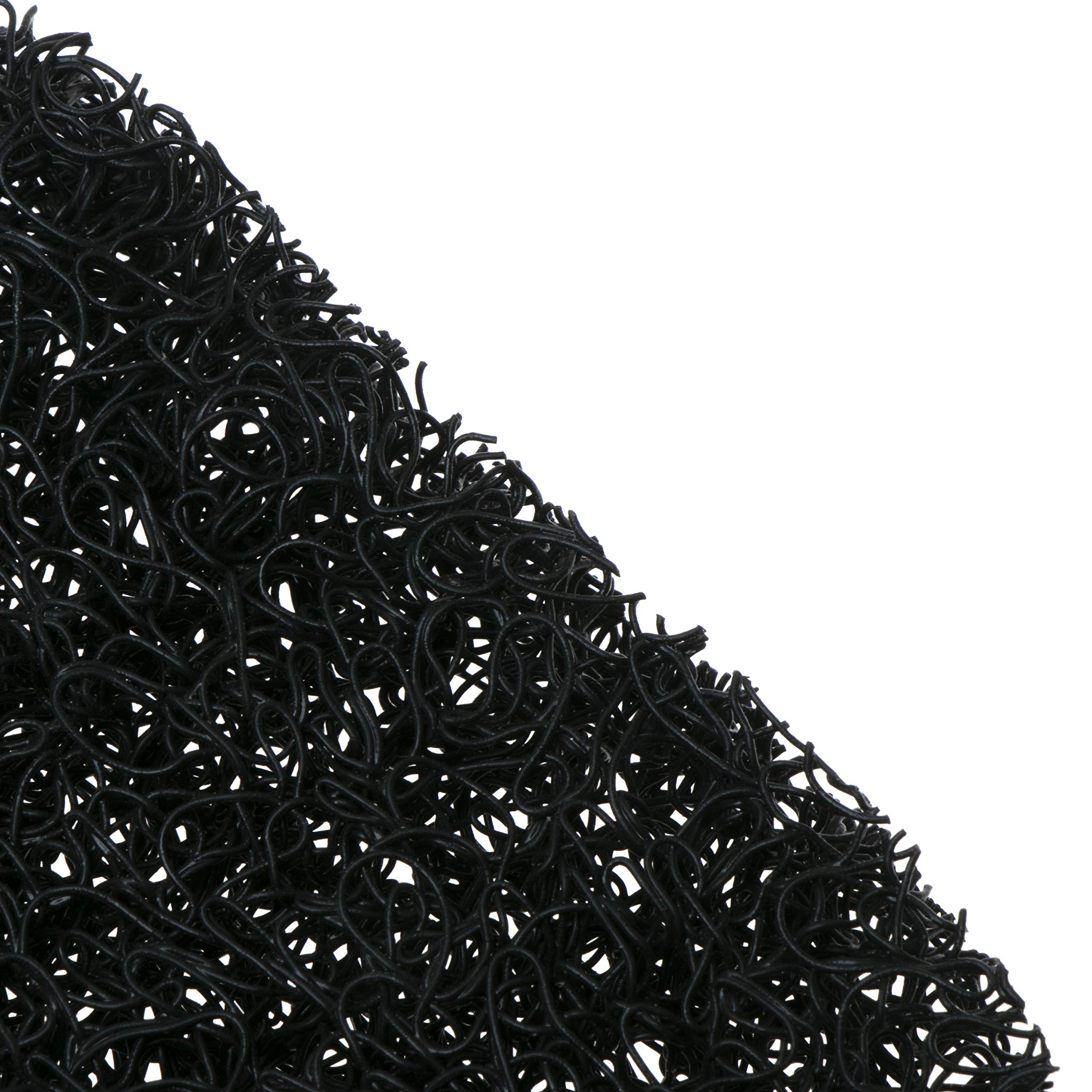 Snowkingdom 4 Pack Black Soap Saver Draining Lift Pad 2.9'' X 4.5'' Pvc Non-Bpa Non-Slip Durable
