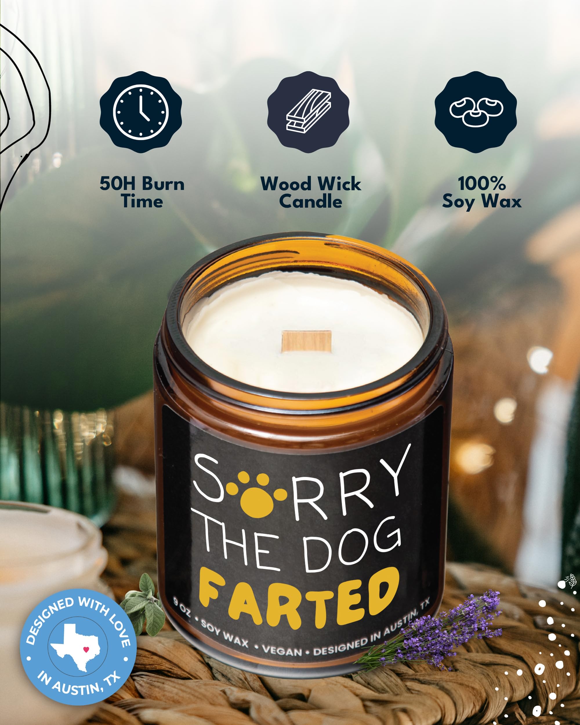 Funny Dog Mom Candle  Funny Dog Mom Gifts for Women Funny  Dog Dad Gifts for Men  Dog Gifts for Dog Lovers  Dog Lovers Gifts for Women  Dog Father Gifts Cool Dog Stuff Mothers Day Dog Mom Gifts